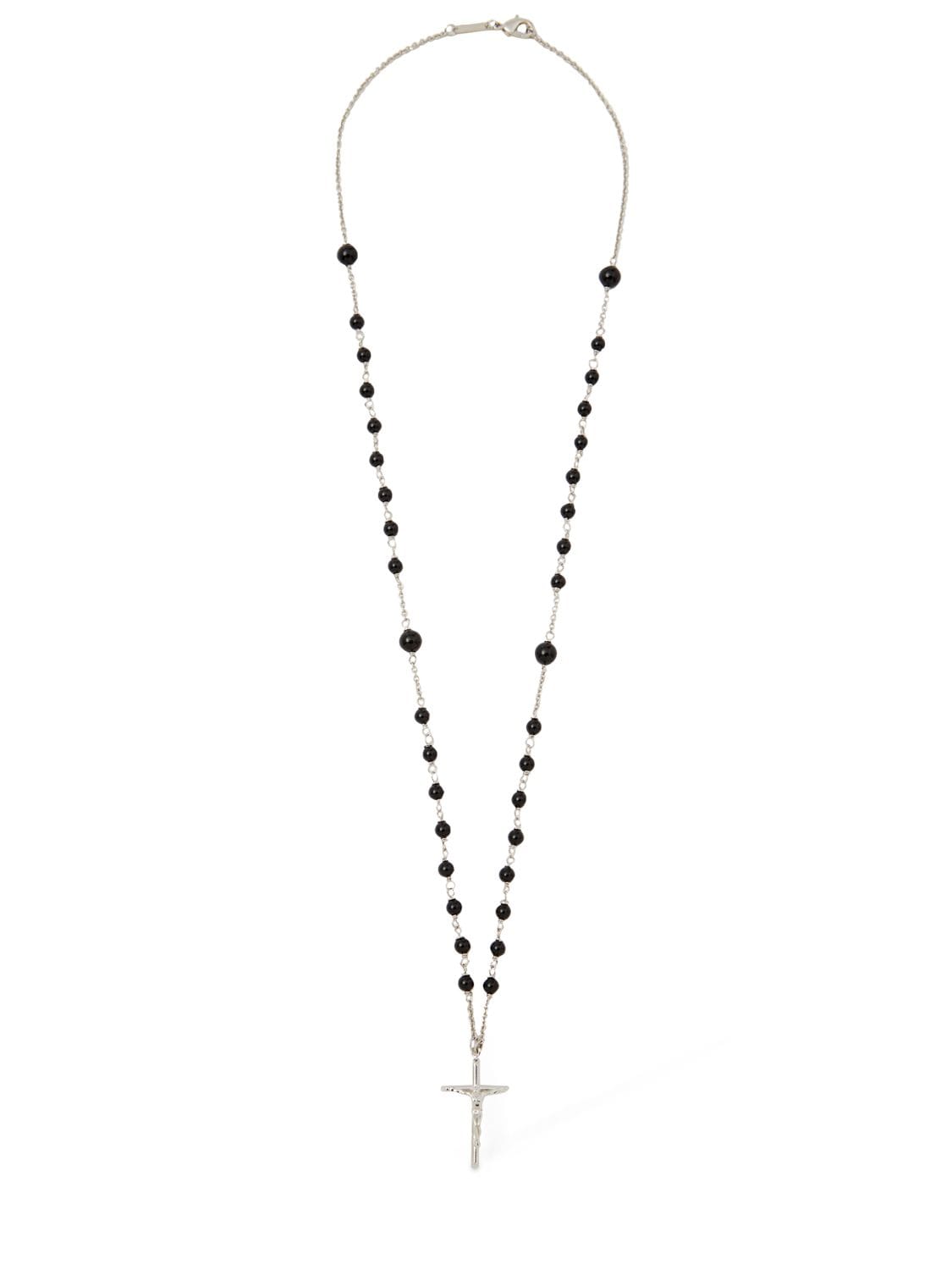 DOLCE & GABBANA ROSARY CHAIN NECKLACE
