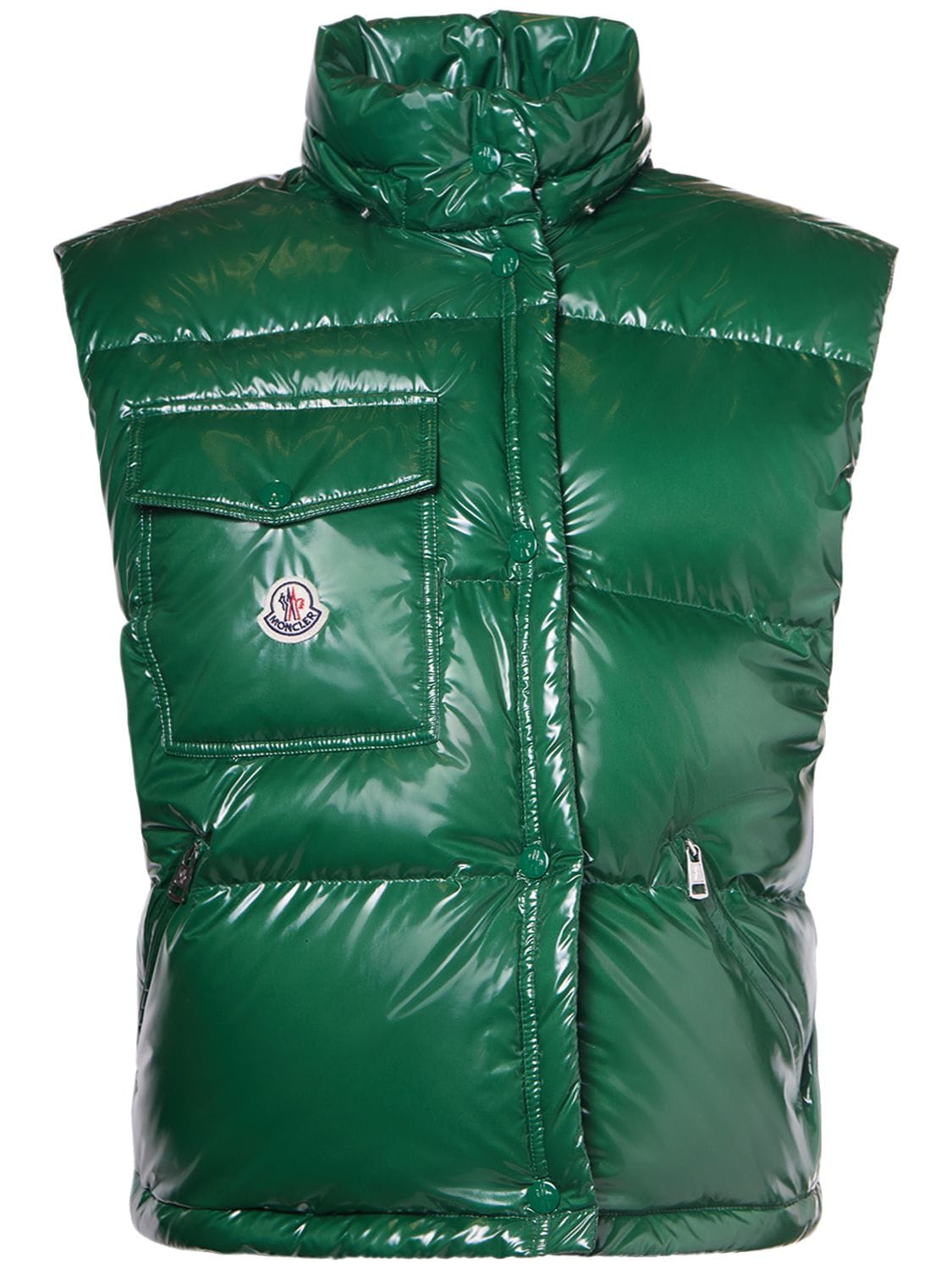 Shop Moncler Karakorum Ripstop Down Jacket In Green,blue