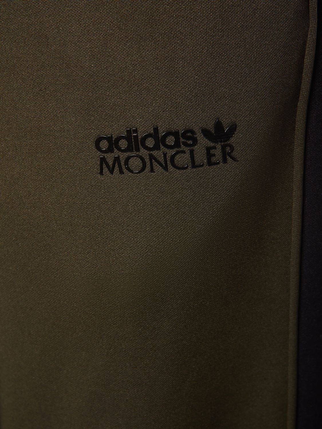Shop Moncler Genius Moncler X Adidas Tech Sweatpants In Black,green