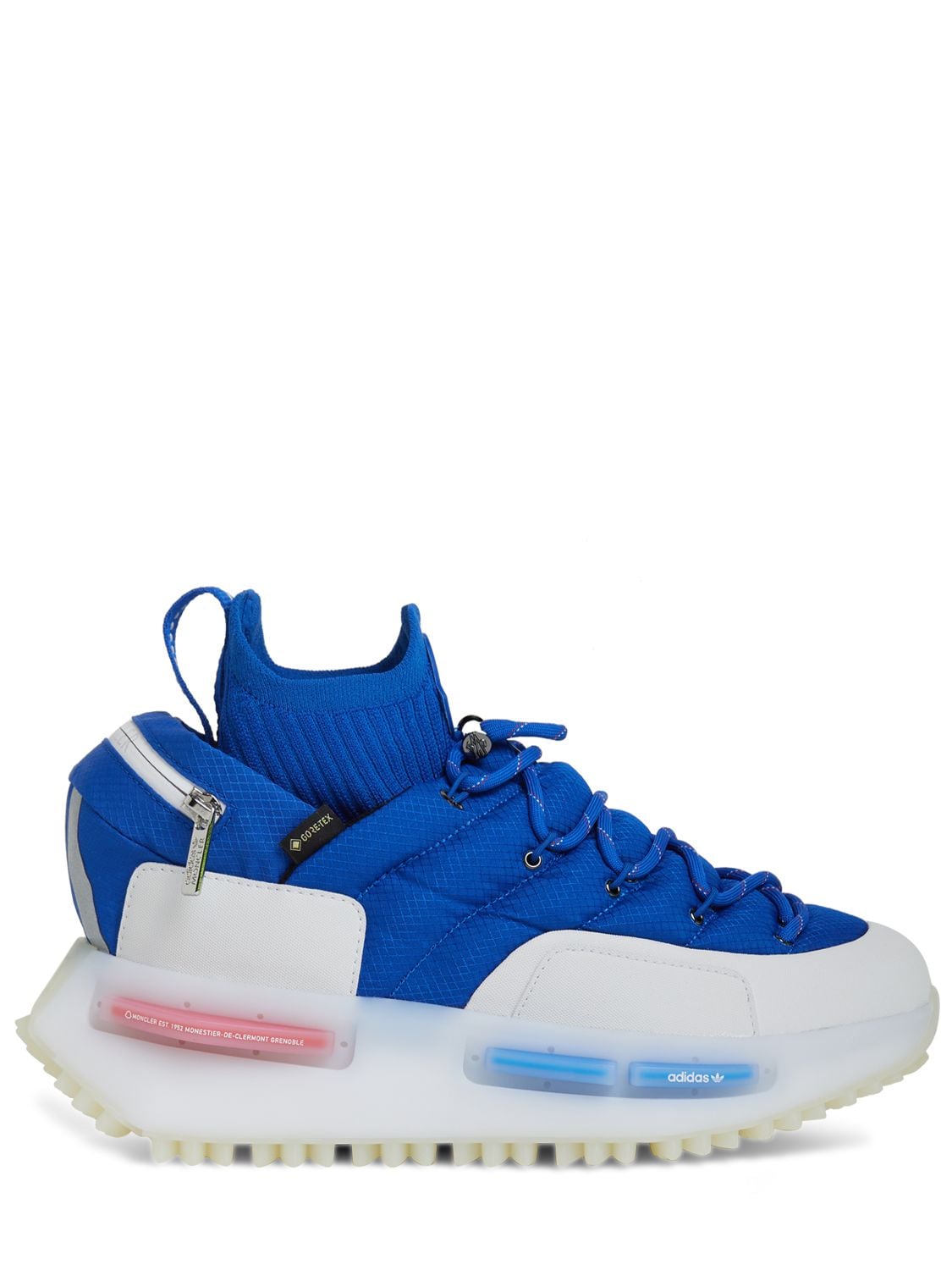Moncler Genius Moncler X Adidas Nmd Runner Trainers In Blue