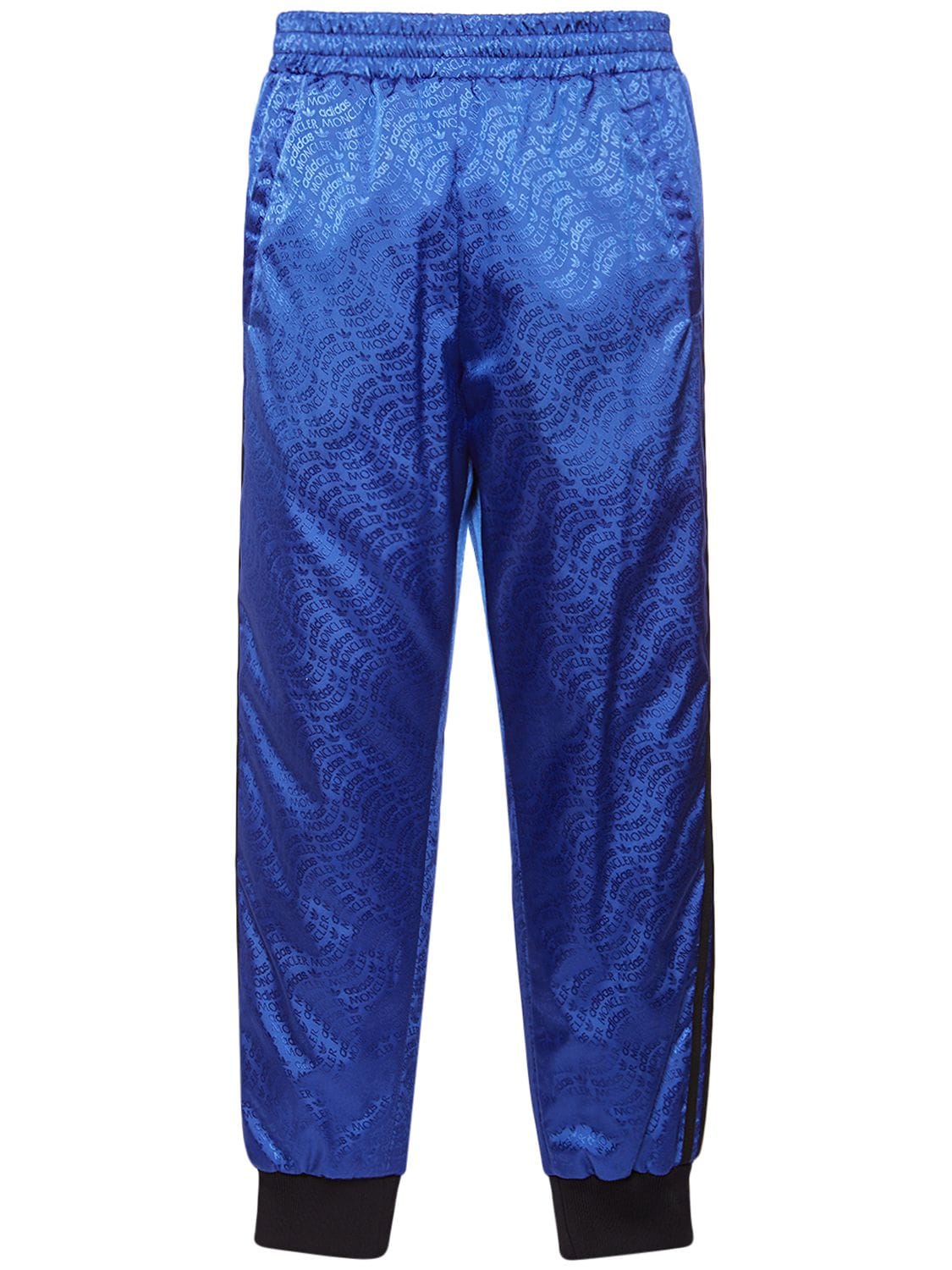 Moncler Genius Moncler X Adidas Nylon Sweatpants In Bright Blue