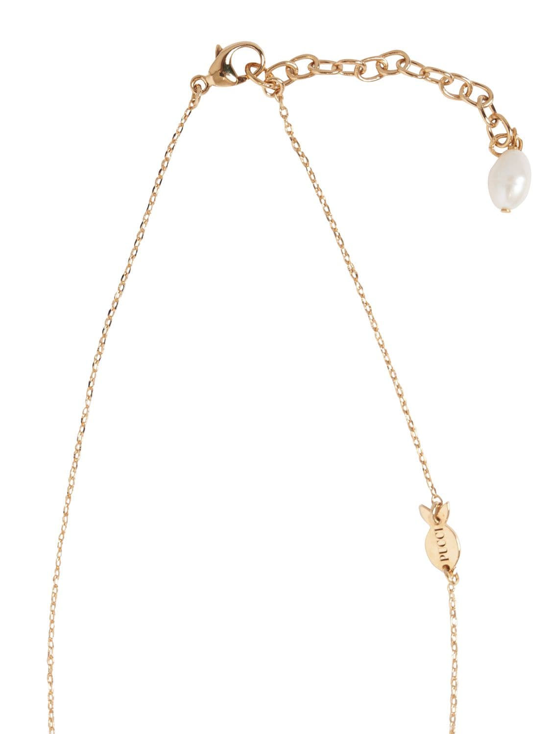 Shop Pucci Hearts Body Chain In Gold