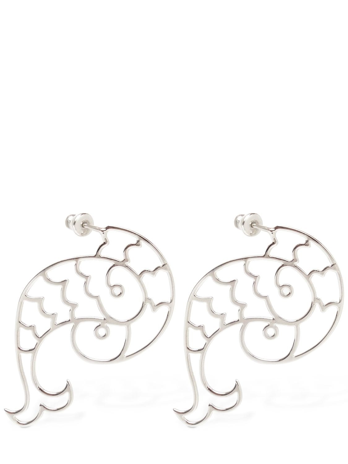 Image of Fish Outline Earrings