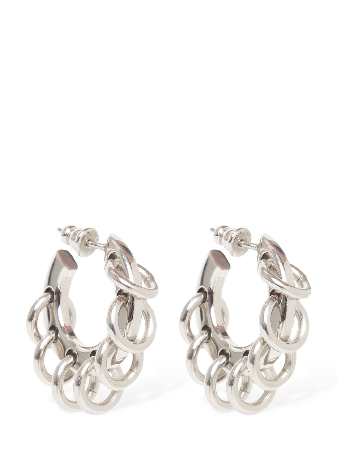 Pucci Small Hoop Earrings In Silber