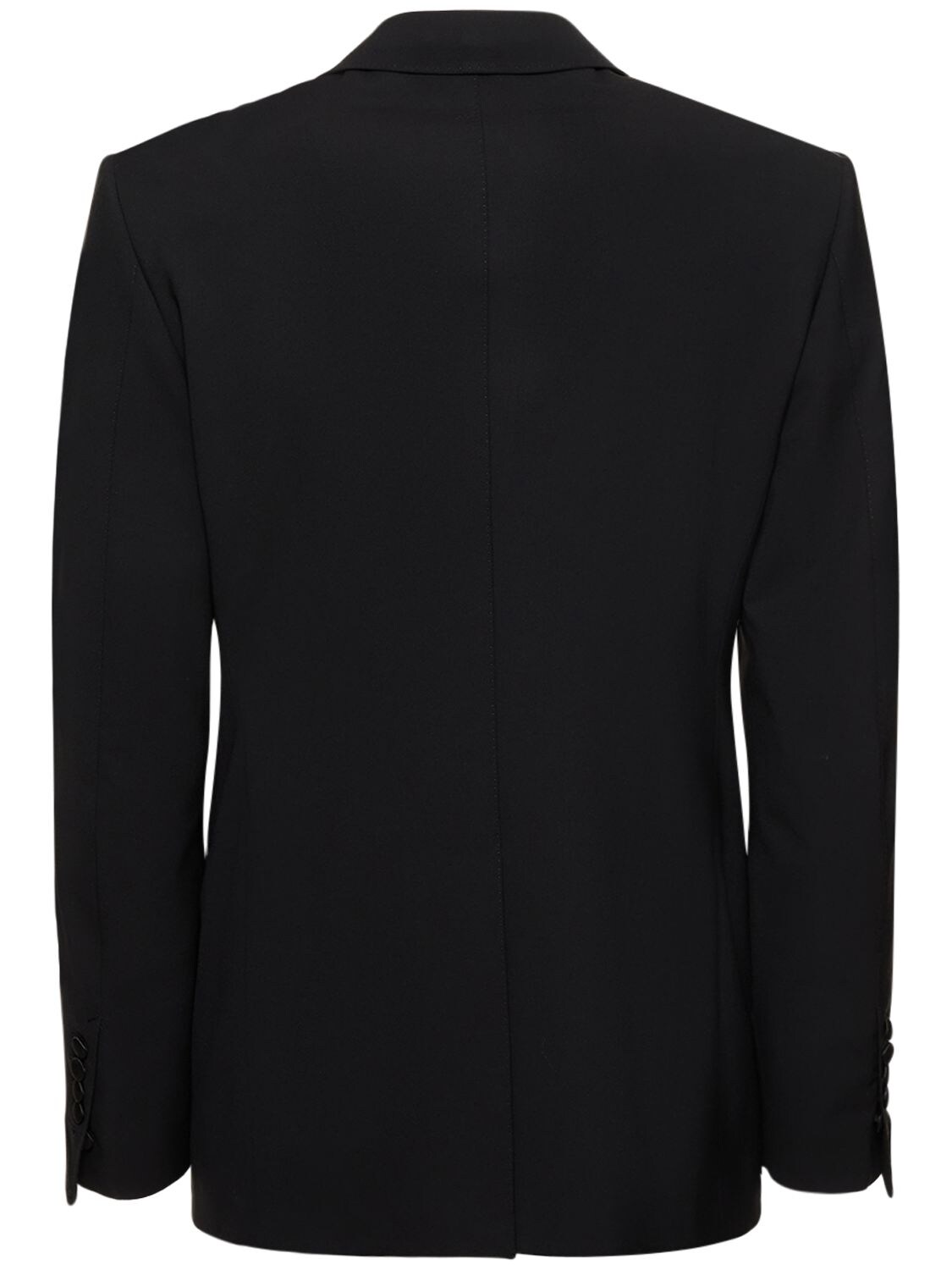 Shop Tom Ford Lvr Exclusive Shelton Double Wool Jacket In Black