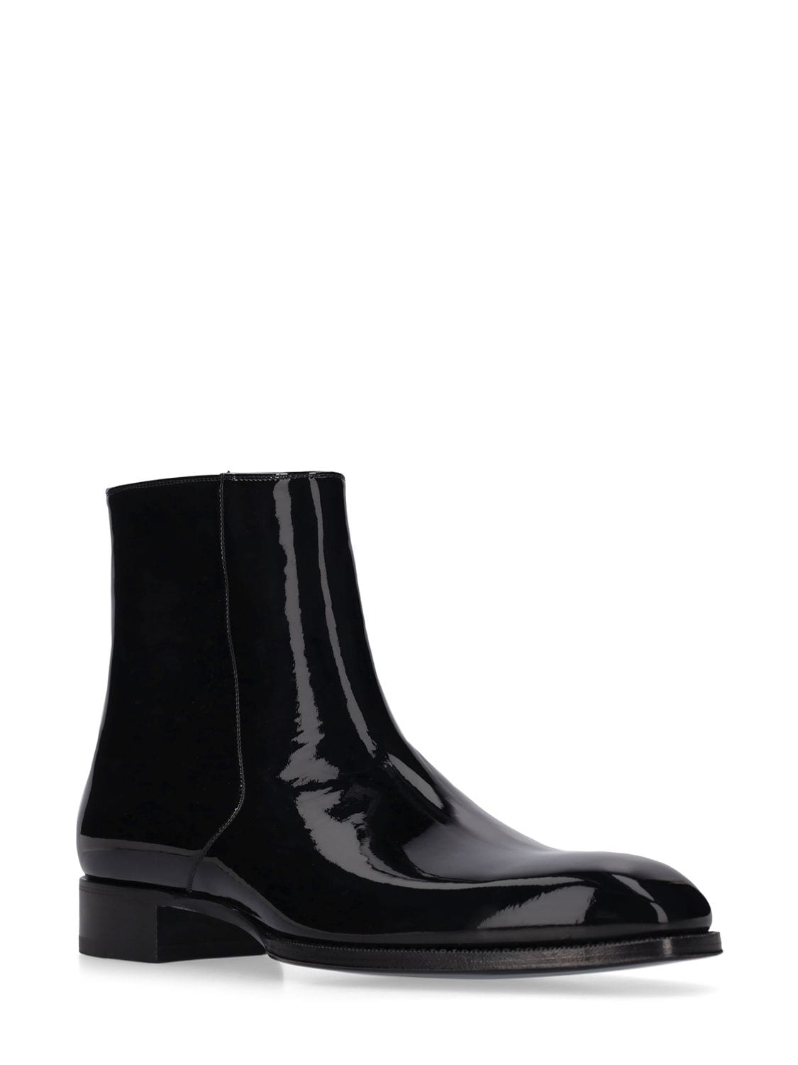 Shop Tom Ford Lvr Exclusive Formal Ankle Boots In Black