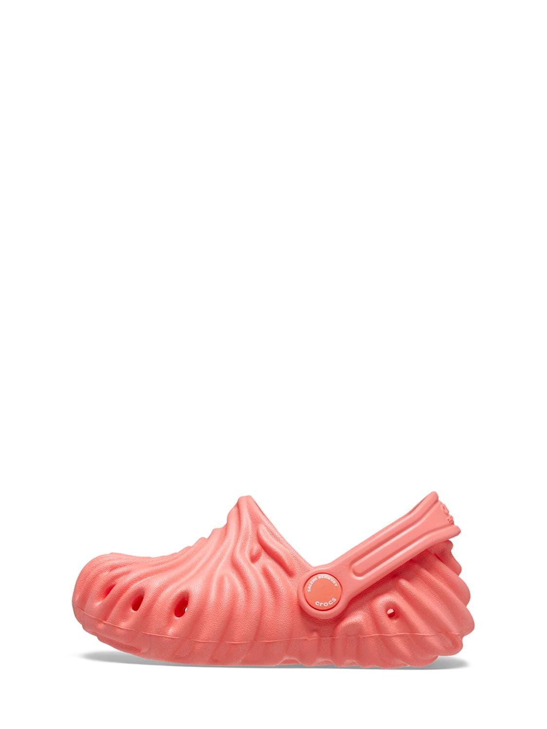 Shop Crocs Salehe Bembury X The Pollex Clogs In Pink
