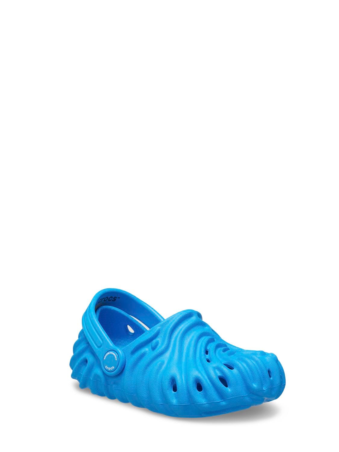 Shop Crocs Salehe Bembury X The Pollex Clogs In Blue