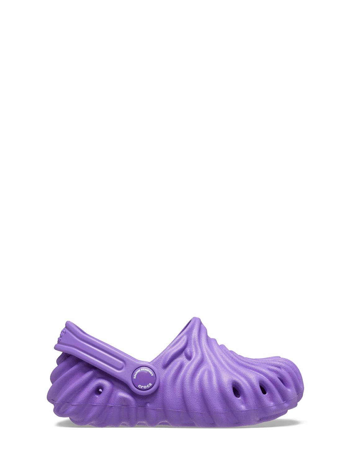 Crocs Kids' Salehe Rubber Sandals In Purple