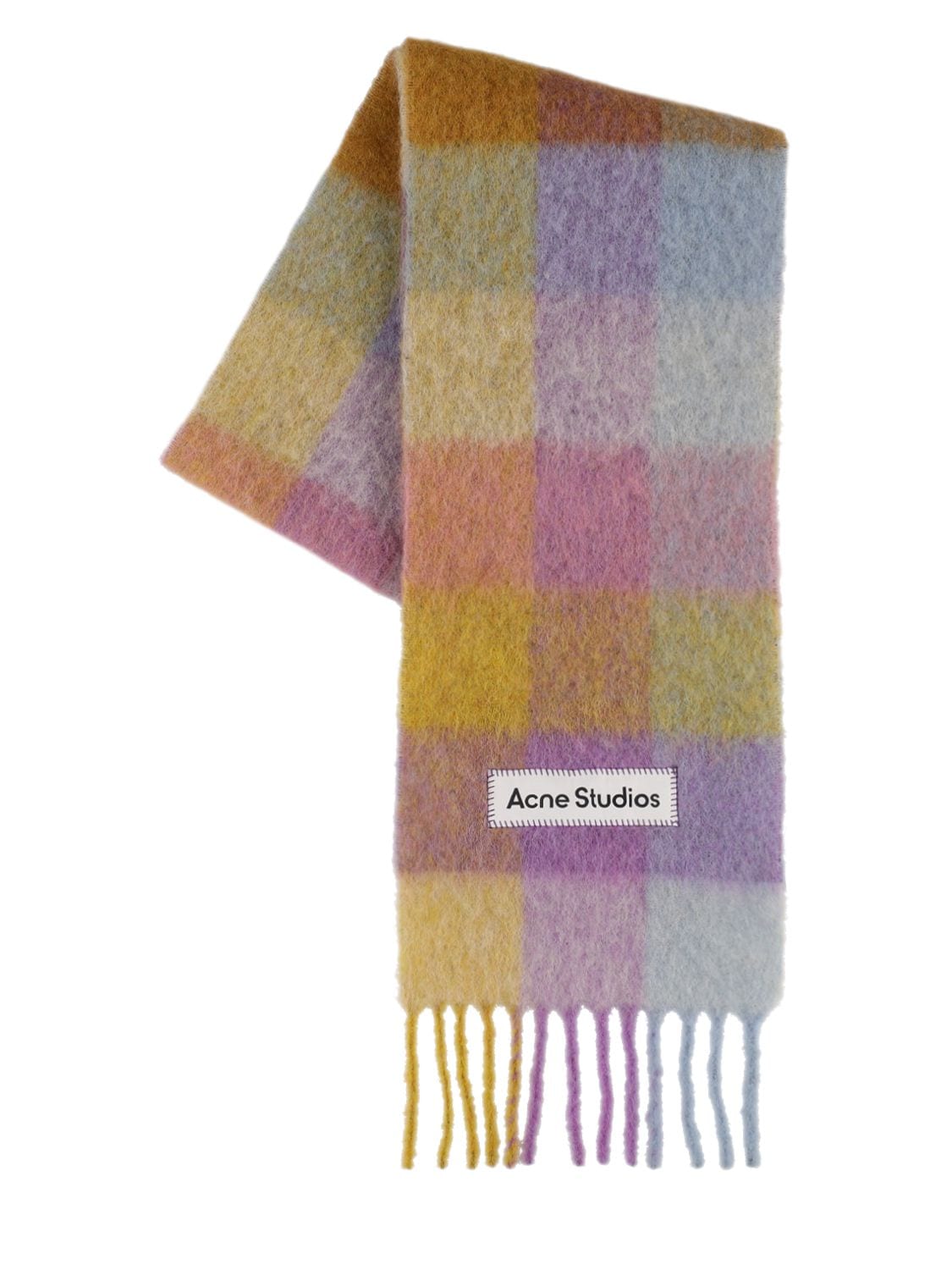 ACNE STUDIOS VALLY ALPACA BLEND WOOL SCARF