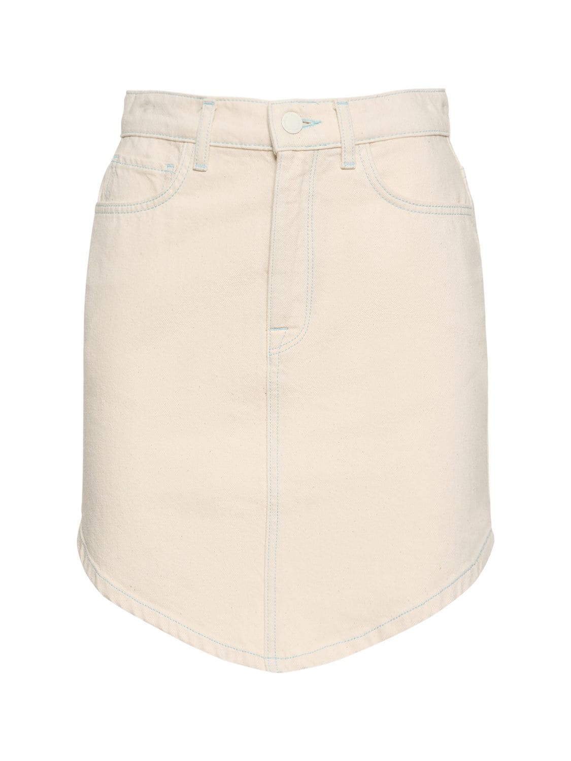 Image of Ms. Heart Organic Denim Mini Skirt