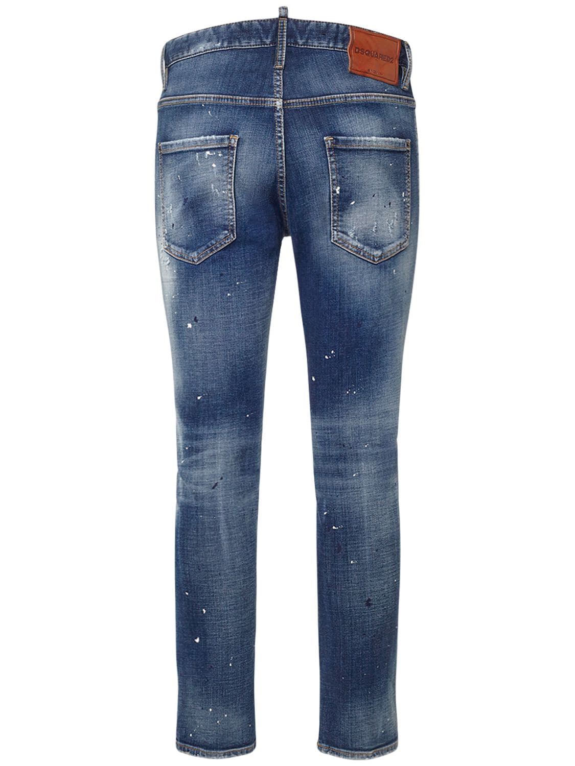 Shop Dsquared2 Skater Stretch Denim Jeans In Blue