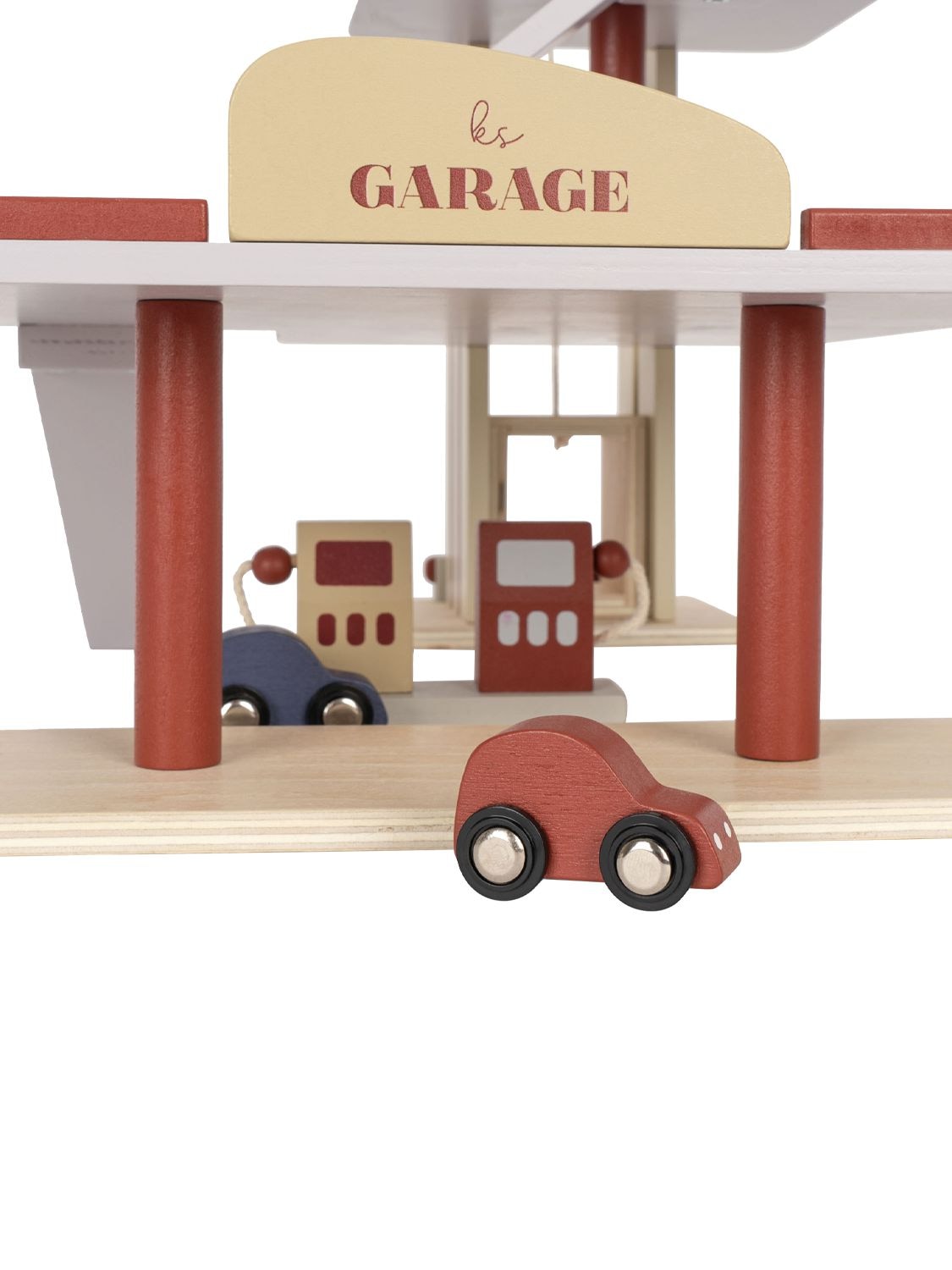 Shop Konges Sløjd Wooden Car Garage In 멀티컬러