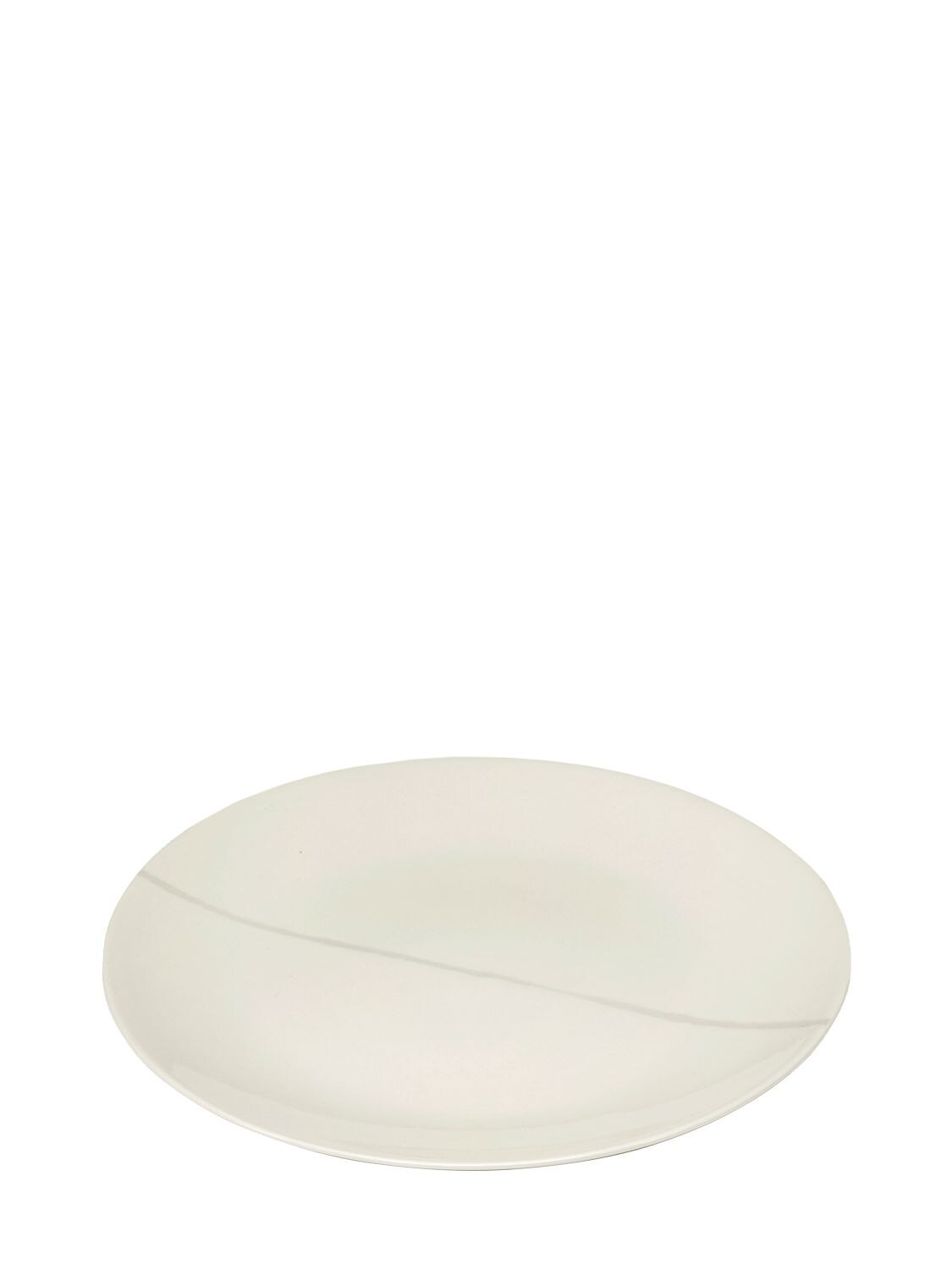 Serax Set Of 2 Small Salt Zuma Plates In White