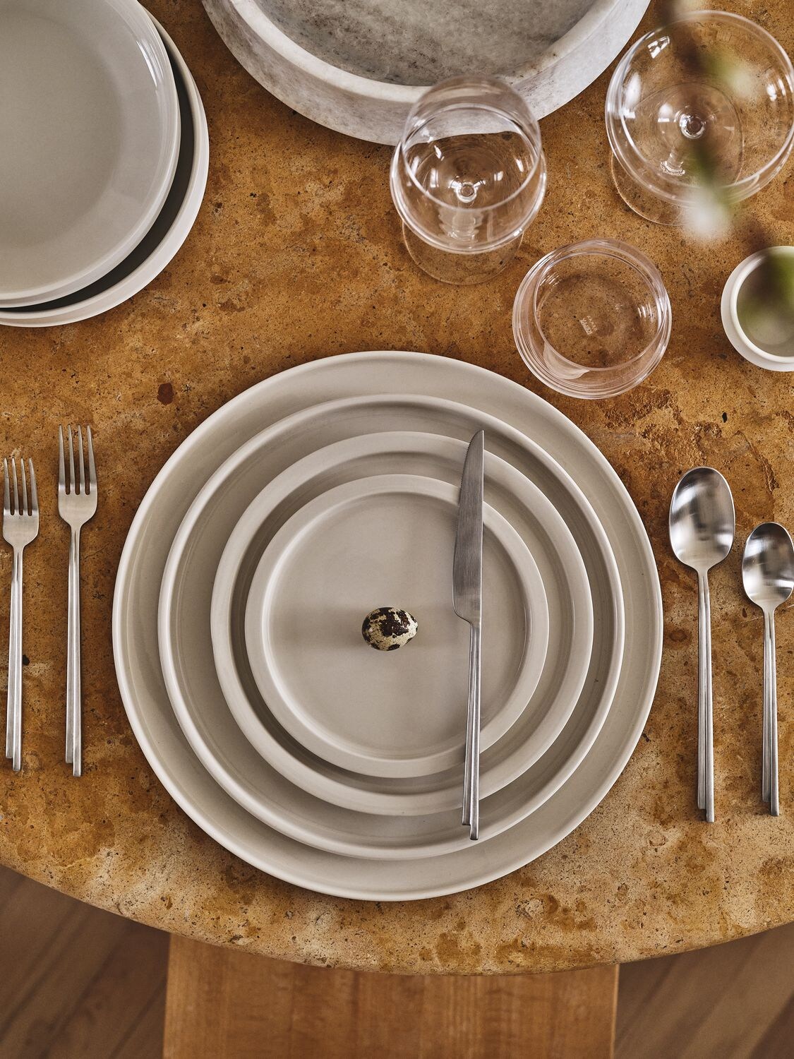 Serax Set Of 2 Medium Salt Zuma Plates In White