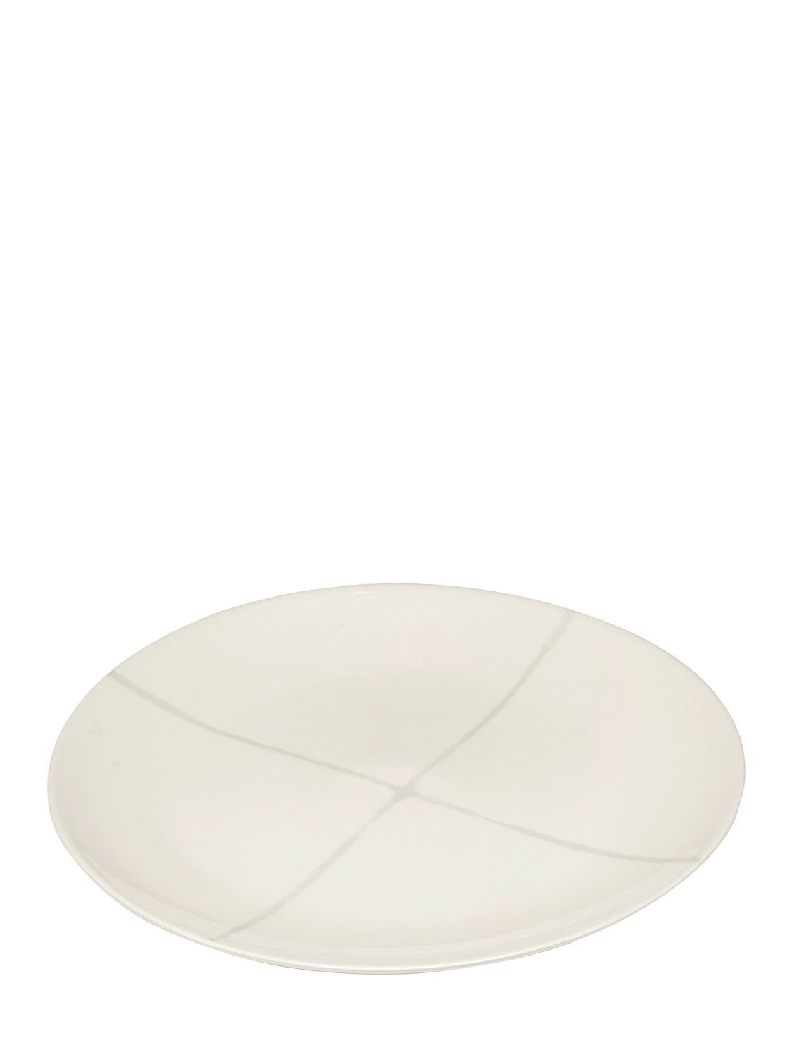 Serax Set Of 2 Medium Salt Zuma Plates In White