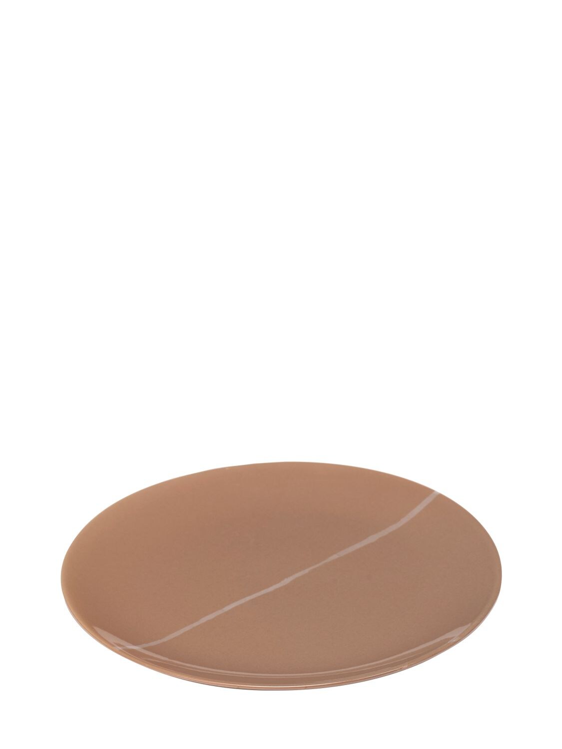 Shop Serax Set Of 2 23cm Small Sienna Zuma Plates In Brown