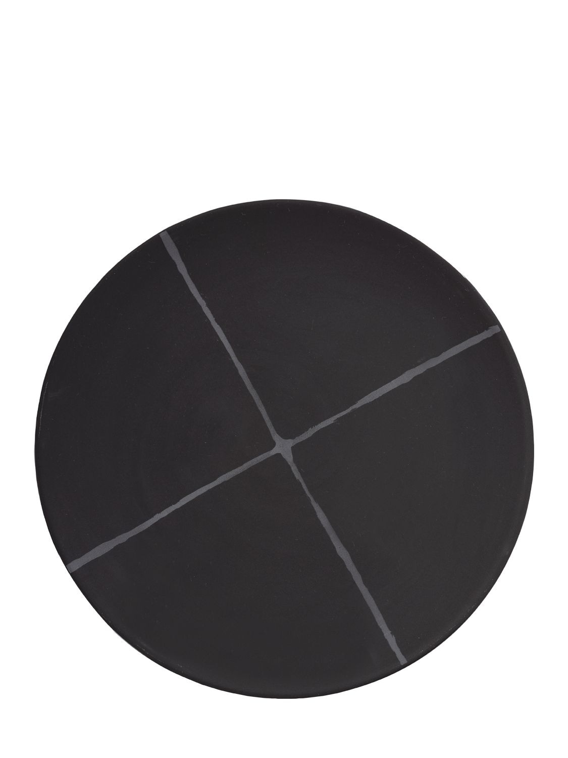 Serax Set Of 2 Medium Pacific Zuma Plates In Black