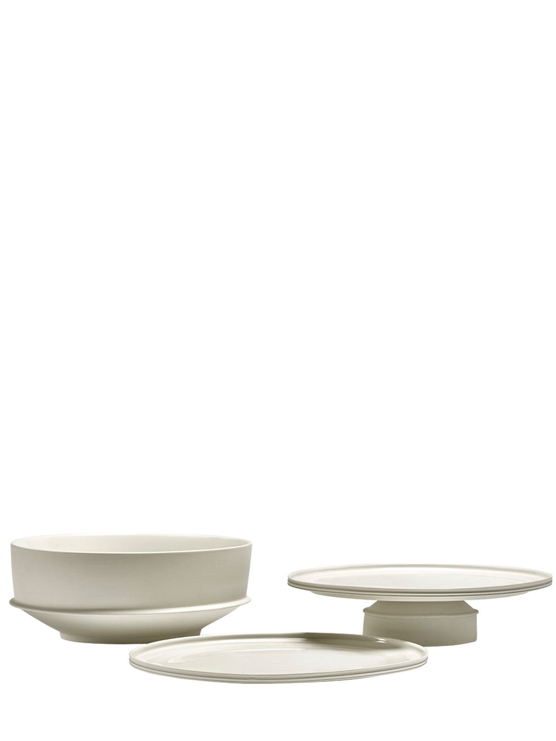 Serax Alabaster Dune Cake Stand In White
