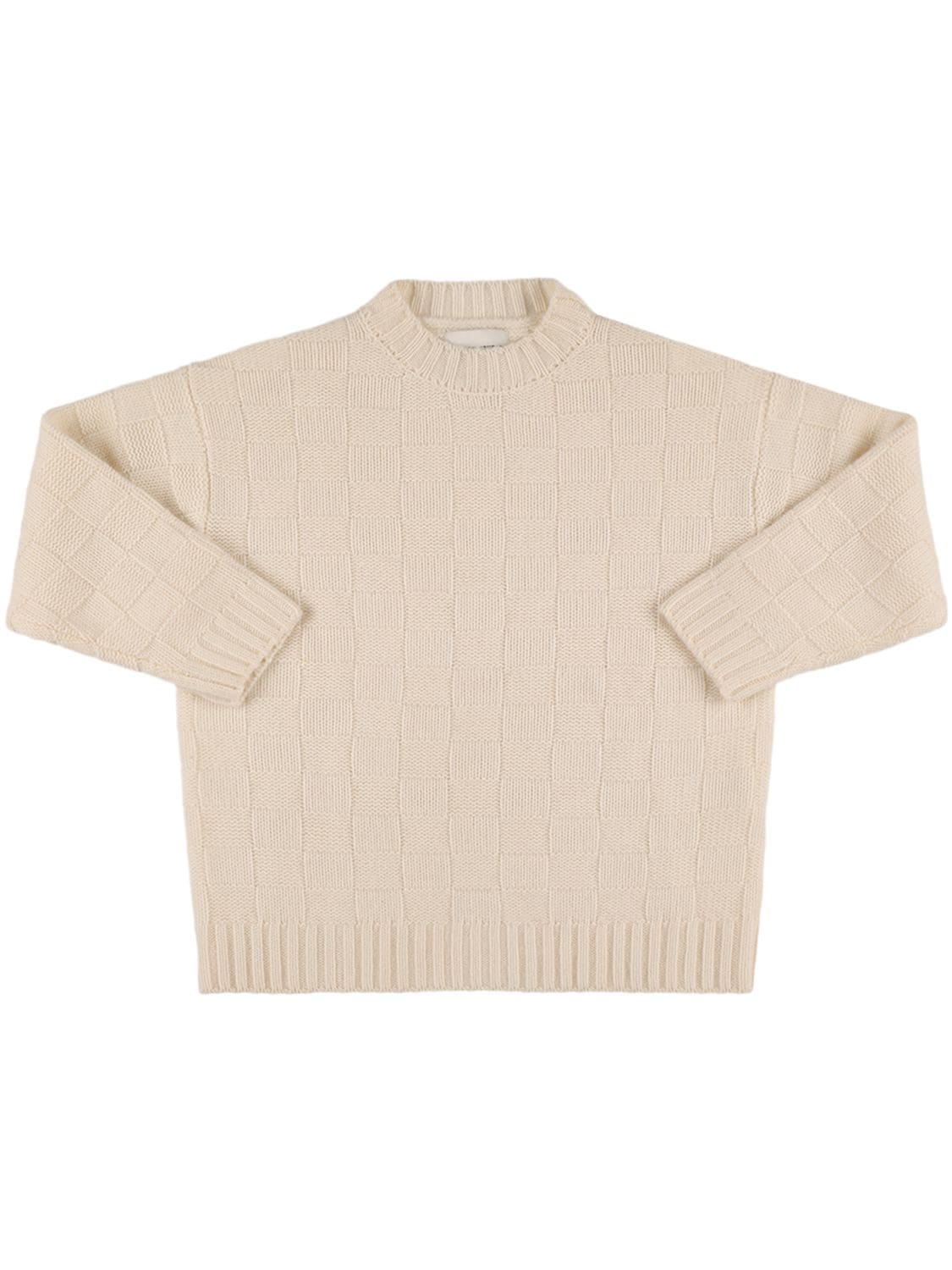 Loulou Studio Kids' Cashmere Sweater In Ivory