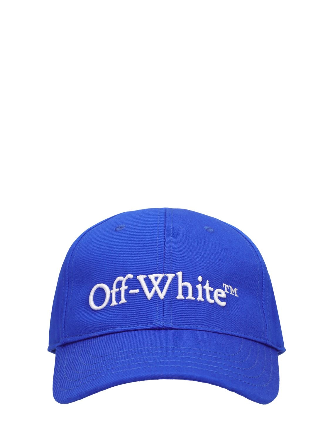 Bookish Logo Cotton Baseball Cap – MEN > ACCESSORIES > HATS