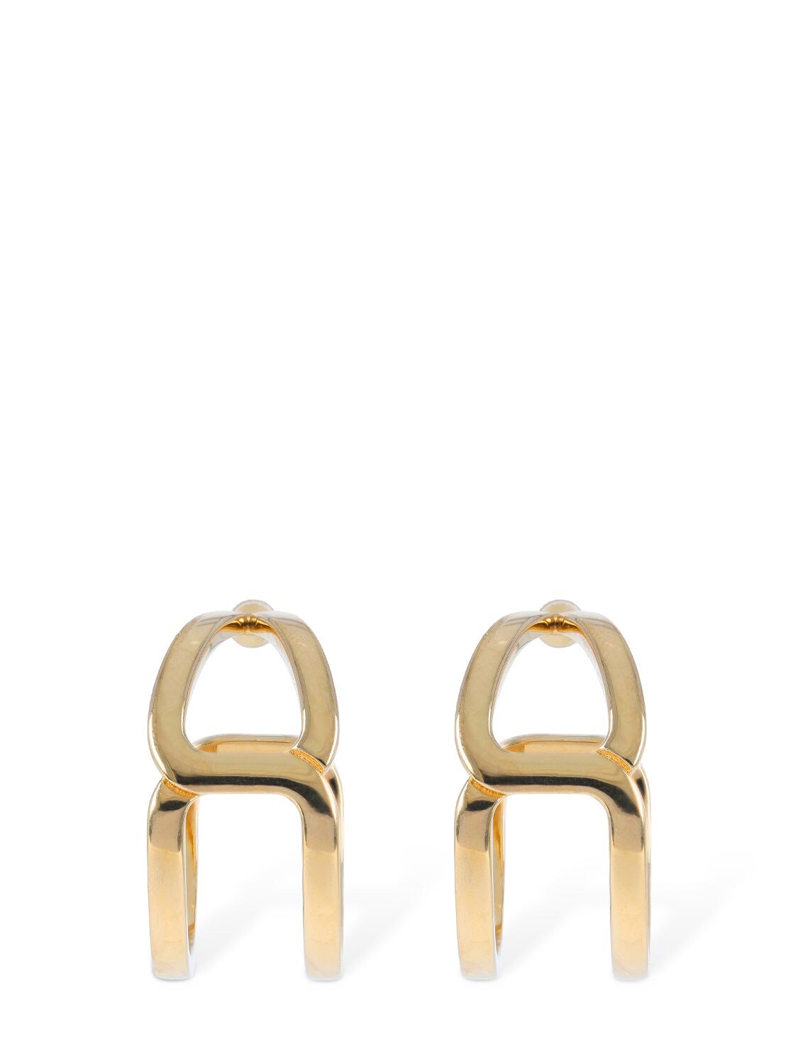 Shop Chloé Marcie Earrings In Gold