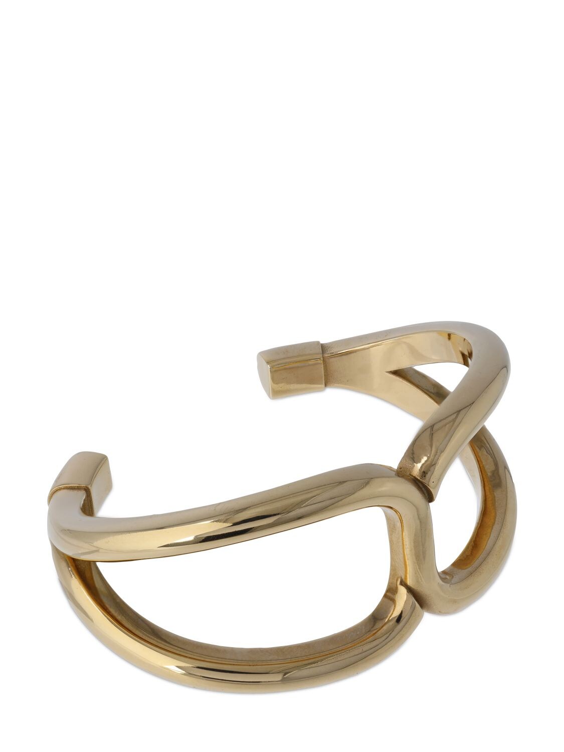Shop Chloé Marcie Cuff Bracelet In Gold
