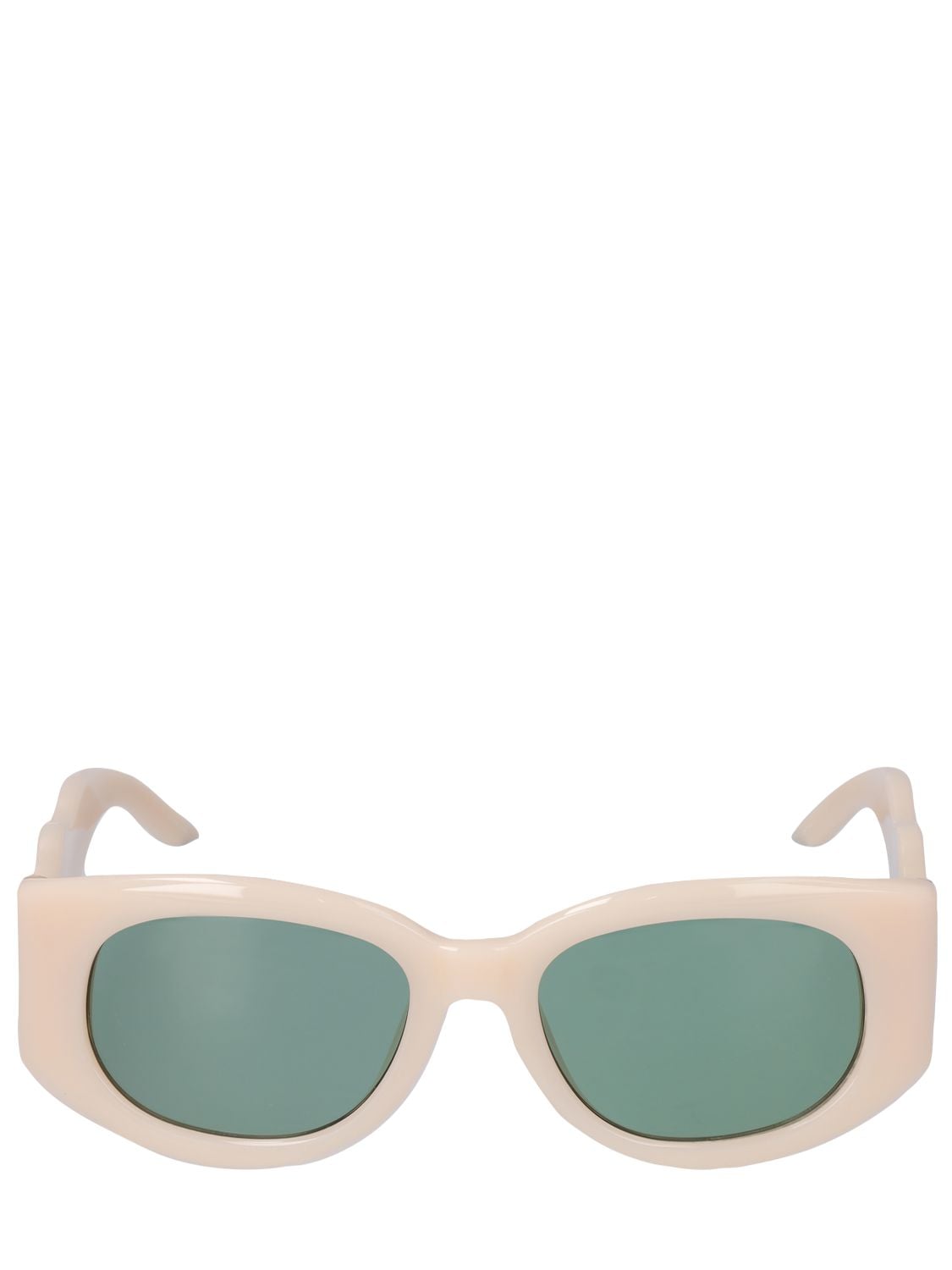 Casablanca Wave Sunglasses Green