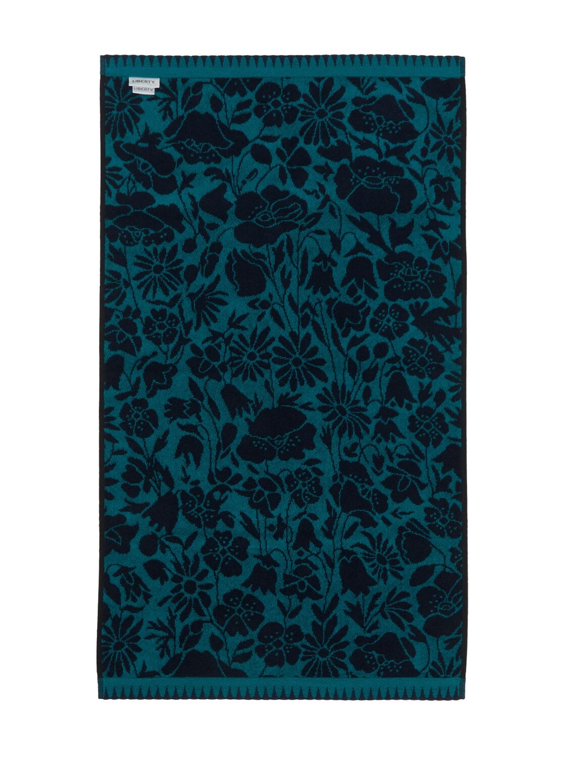 Shop Liberty Poppy Hand Towel In Blue