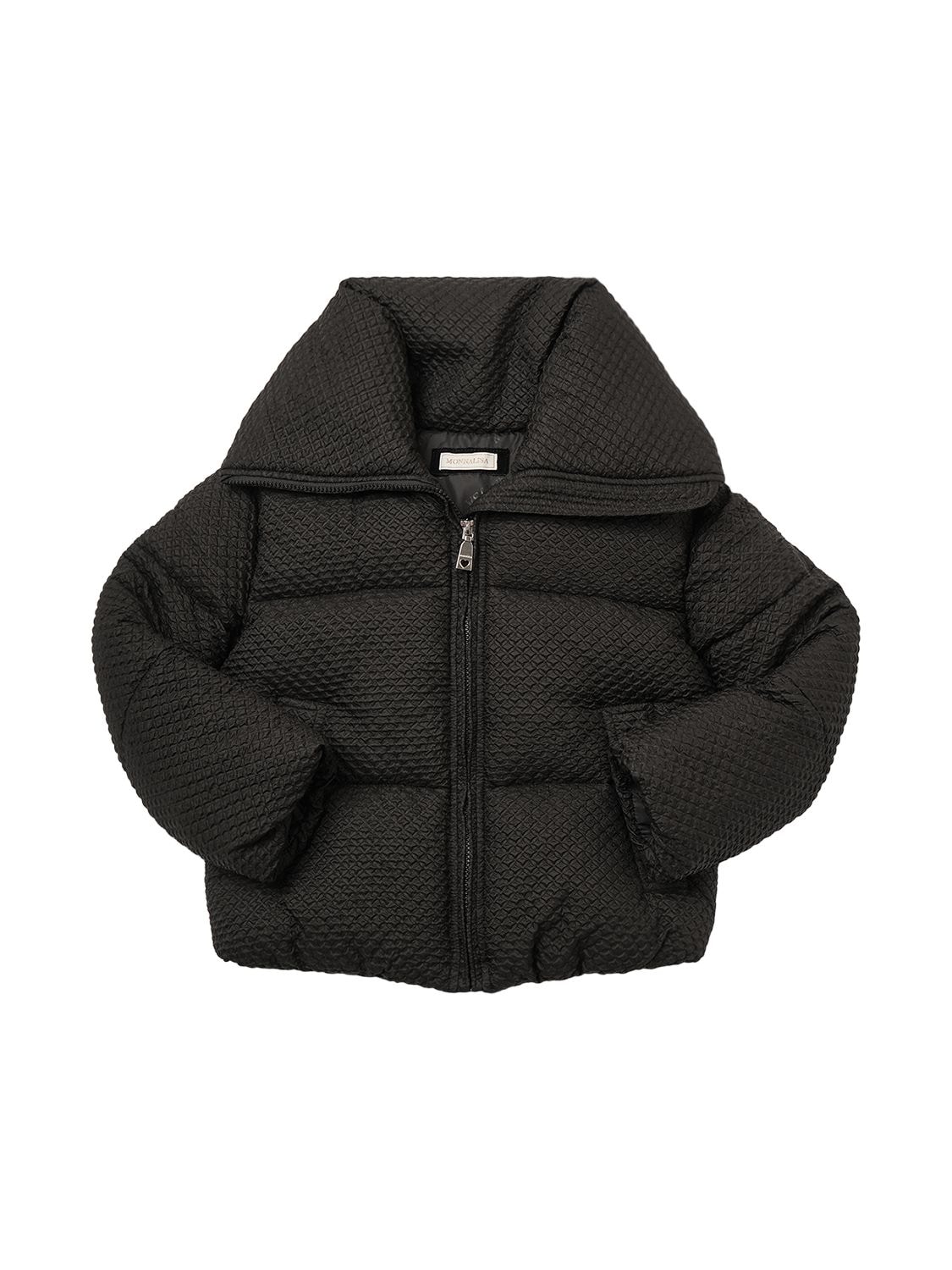 MONNALISA NYLON PUFFER JACKET