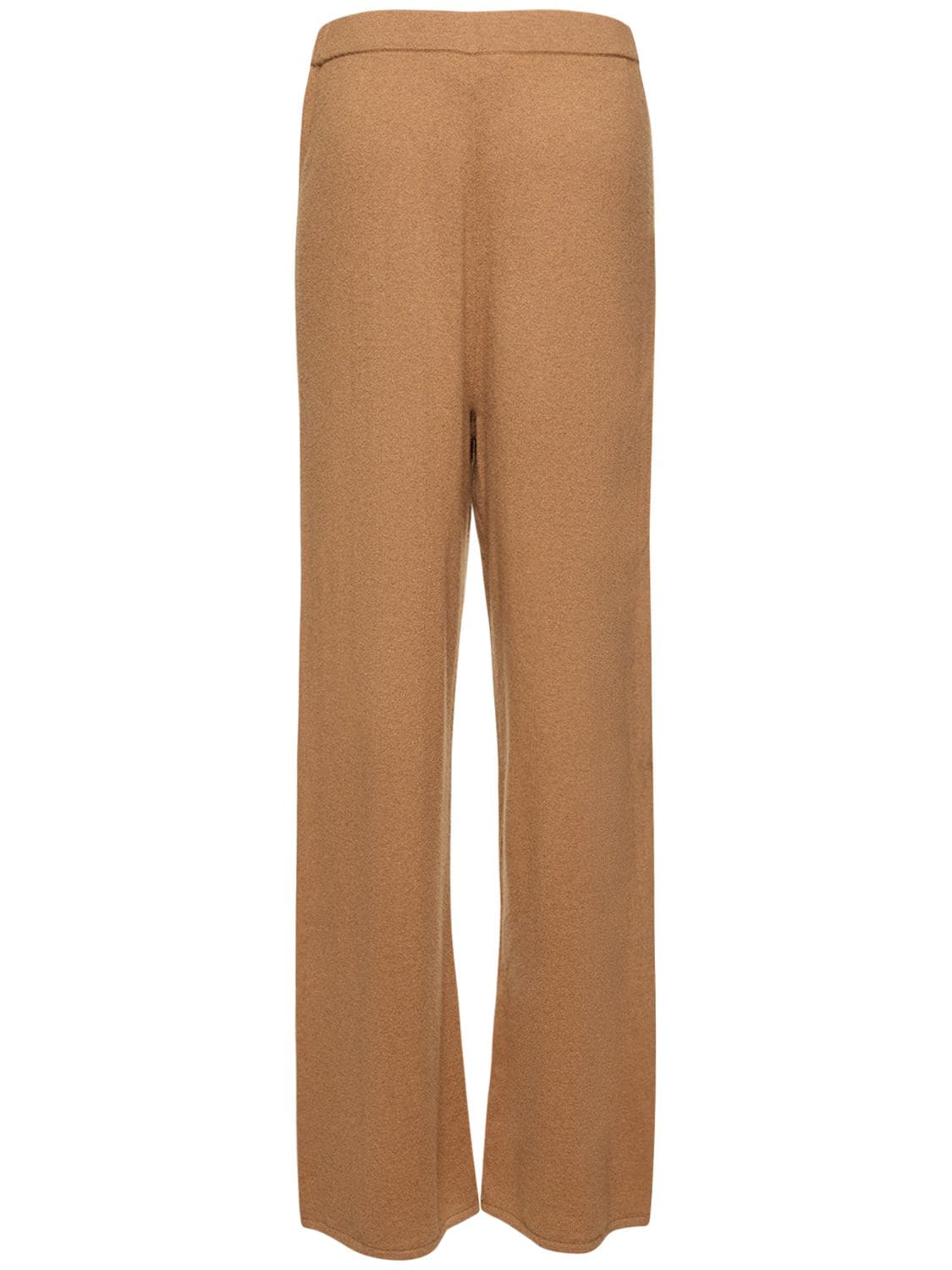 Shop Guest In Residence Everywear Cashmere Knitted Pants In Brown