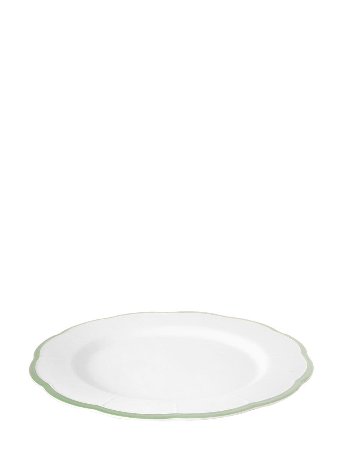 Shop Bitossi Home Set Of 6 Petal Plates In White