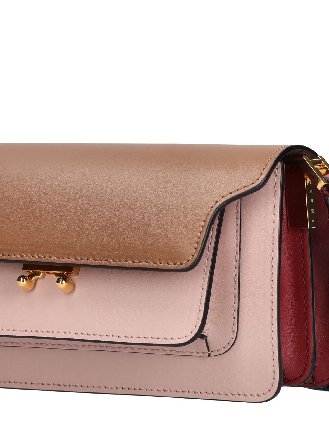 Trunk Bag EW fra MARNI I Gold Brown/Quartz → køb her