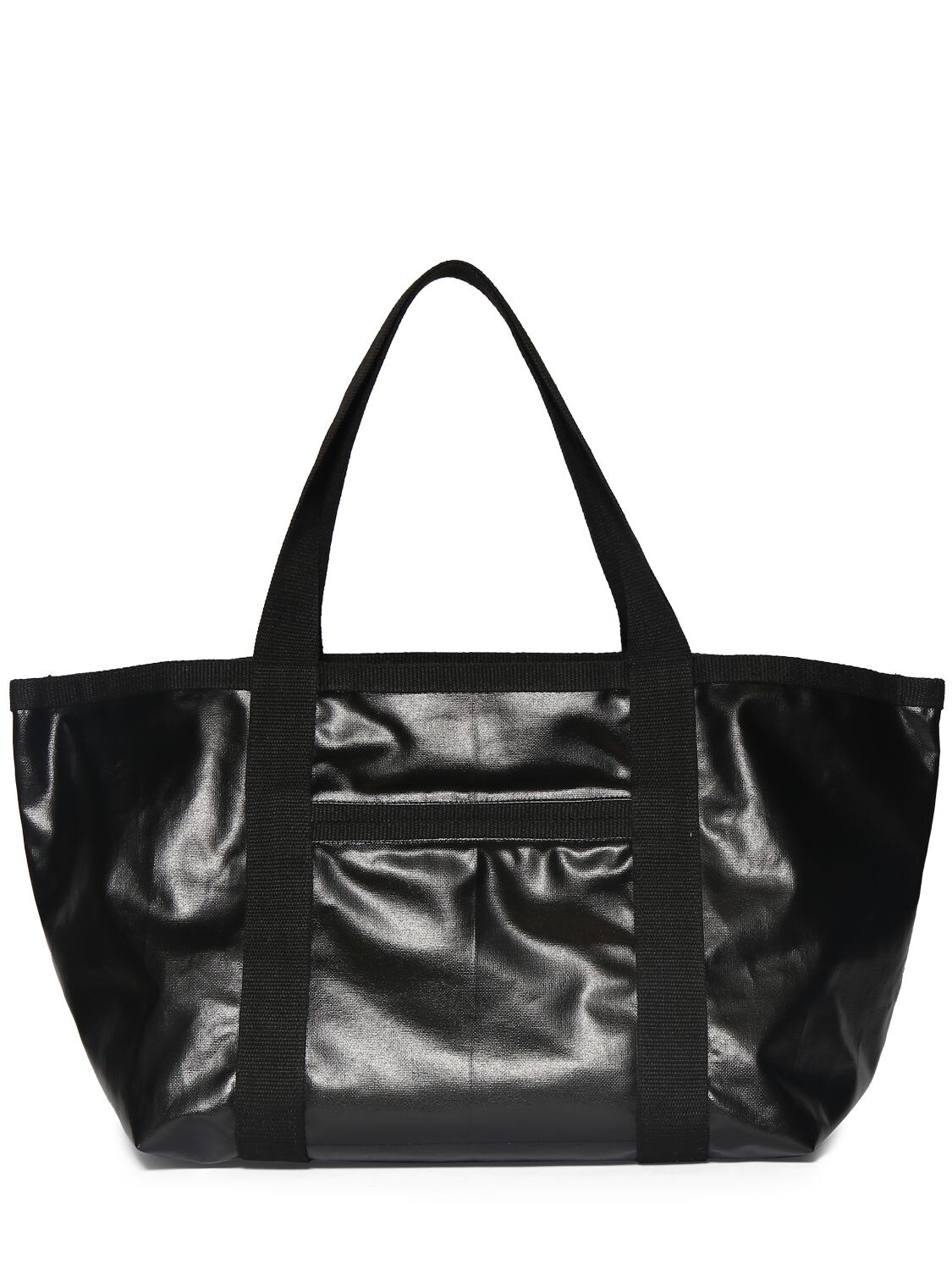 Shop Isabel Marant Warden Cotton Tote Bag In Black