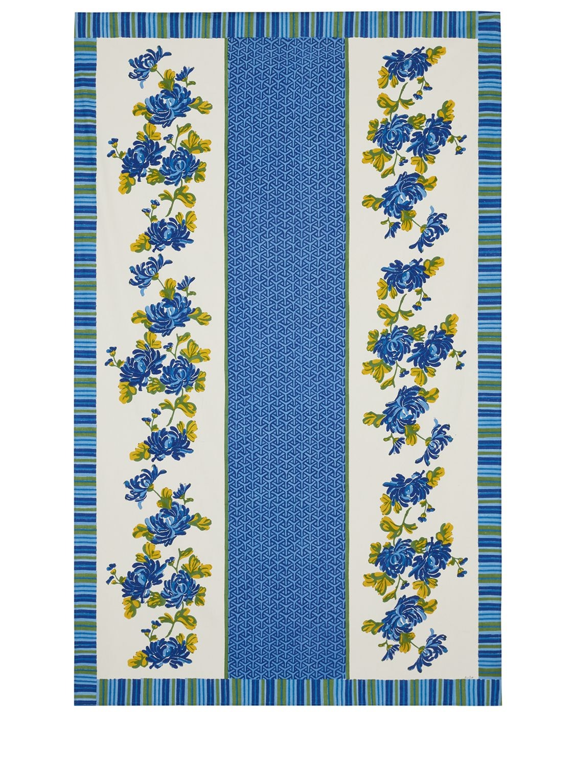 Shop Lisa Corti Vienna Tablecloth In Blue