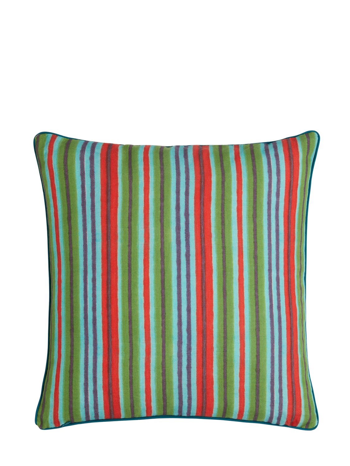 Shop Lisa Corti Royal Palace Cushion In Multicolor
