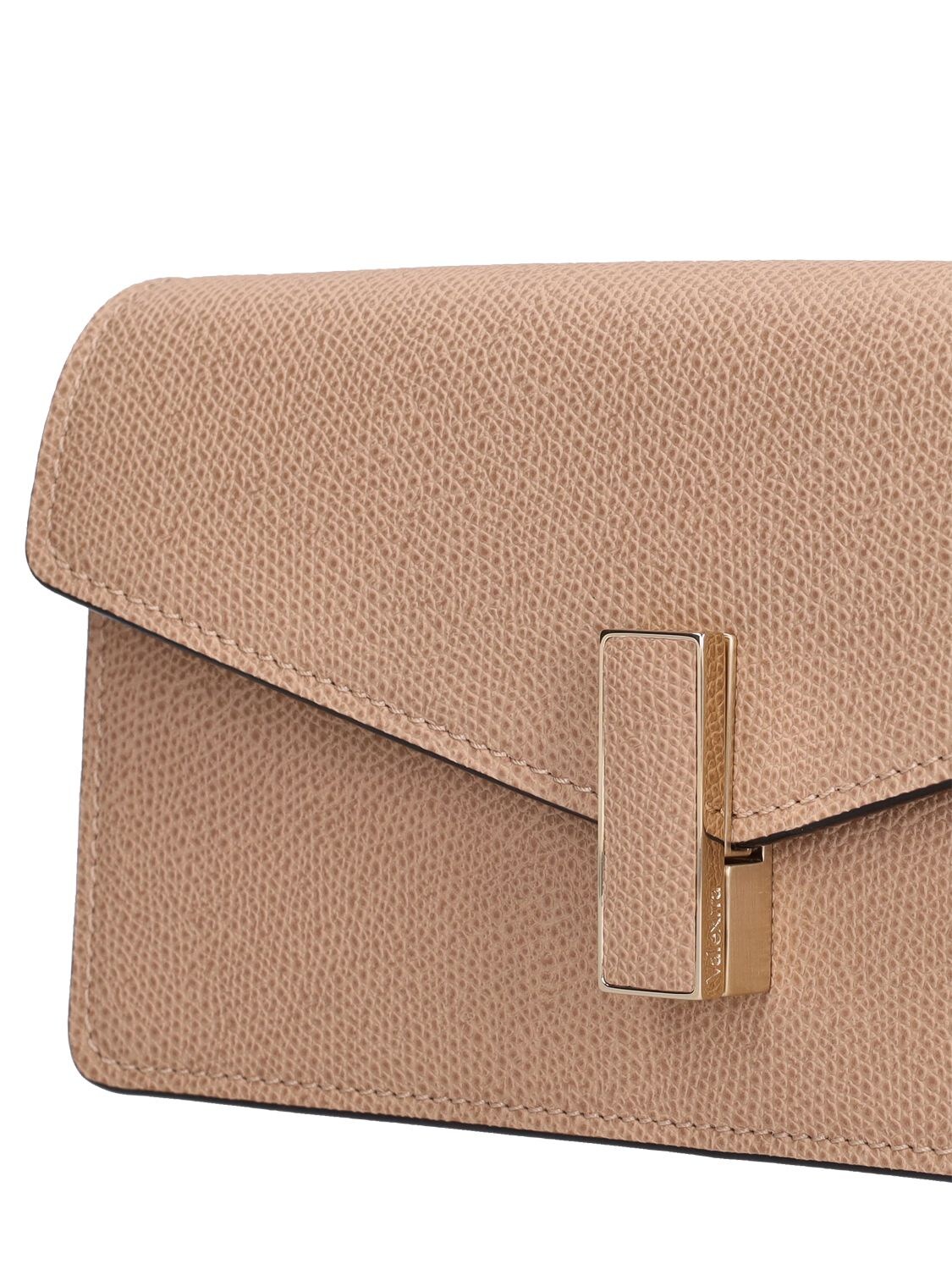 Shop Valextra New Iside Clutch W/chain In Cachemire