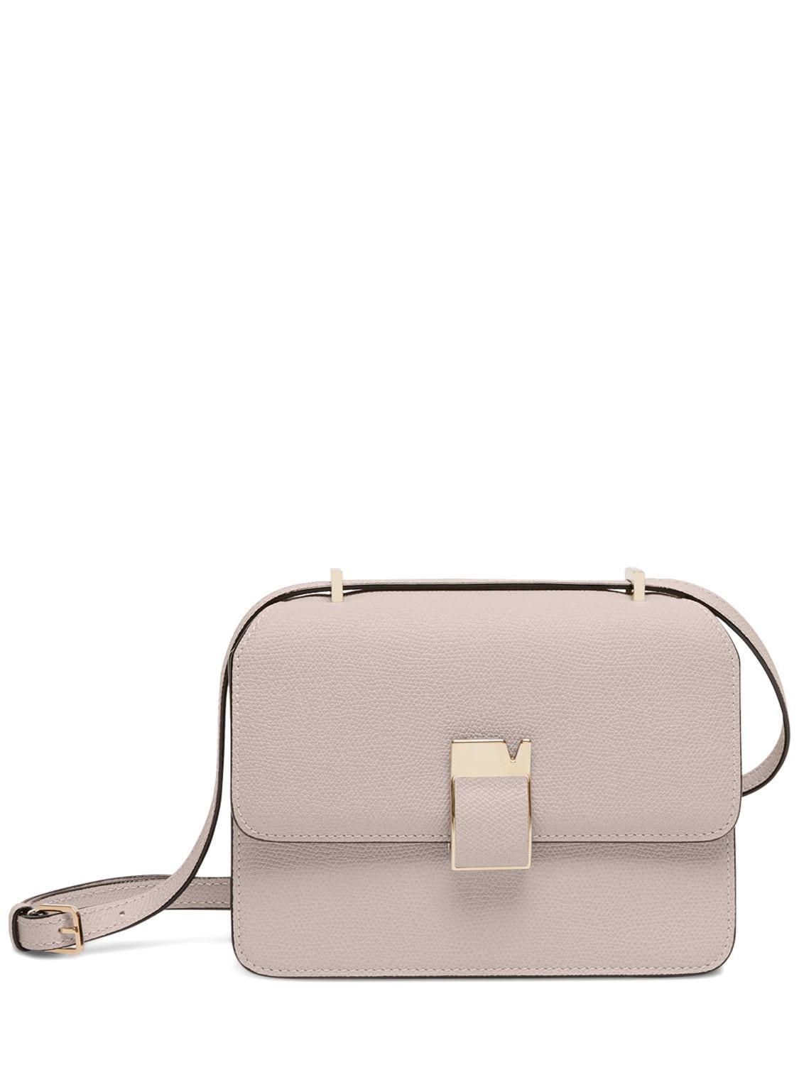 Valextra Small Nolo Crossbody Shoulder Bag In Nude