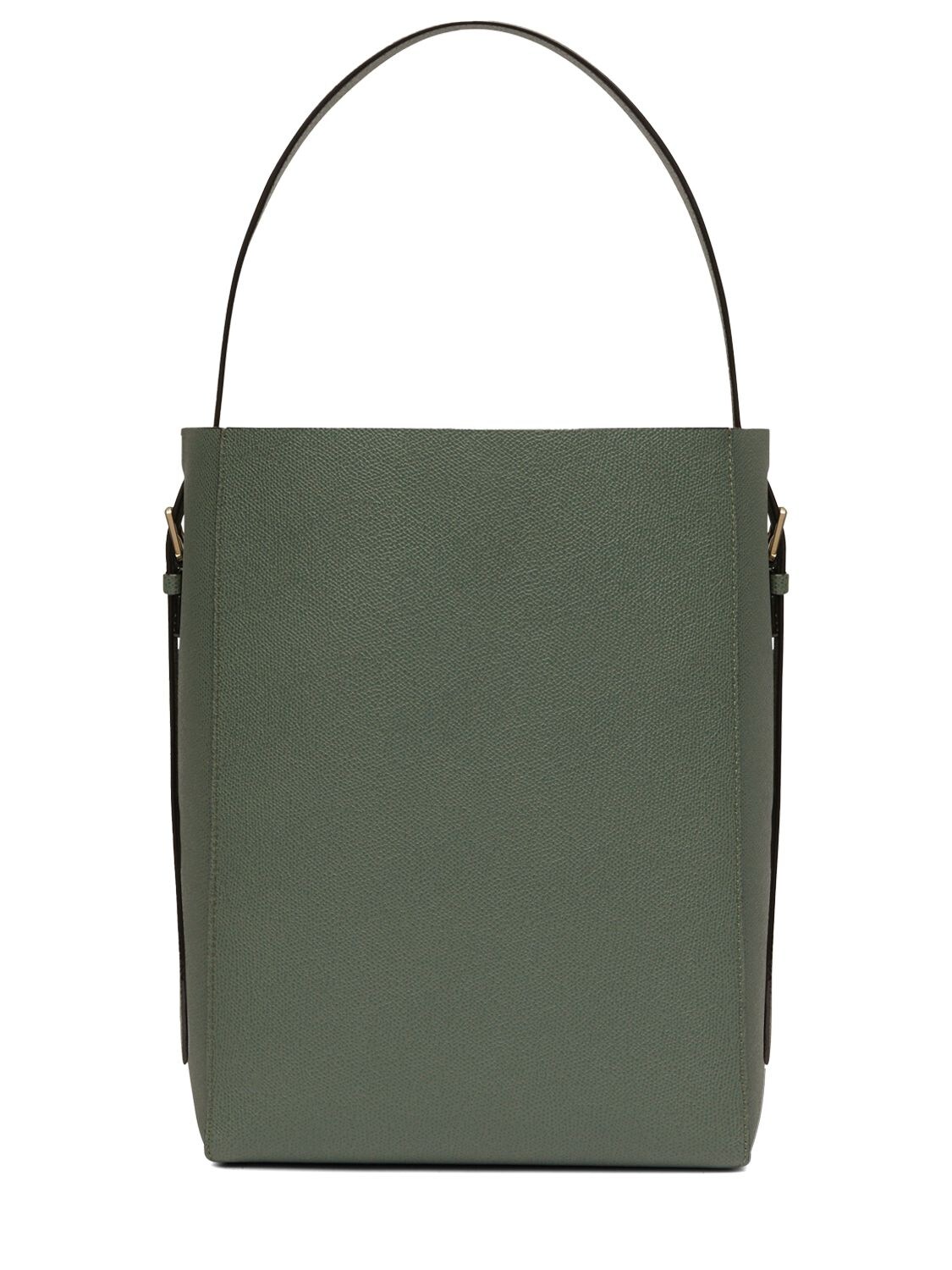 VALEXTRA, Medium 'Bucket' Millepunte Calfskin Leather Shoulder Bag, Women