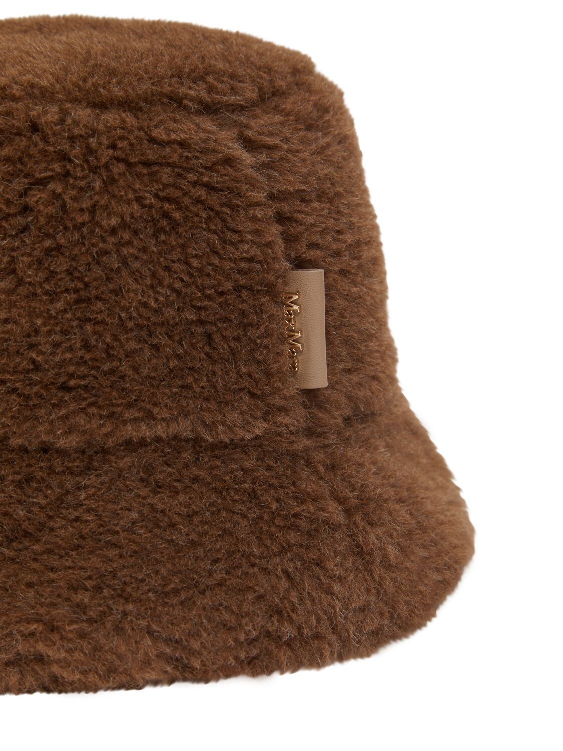 MAX MARA FIGURA1 WOOL TEDDY BUCKET HAT 