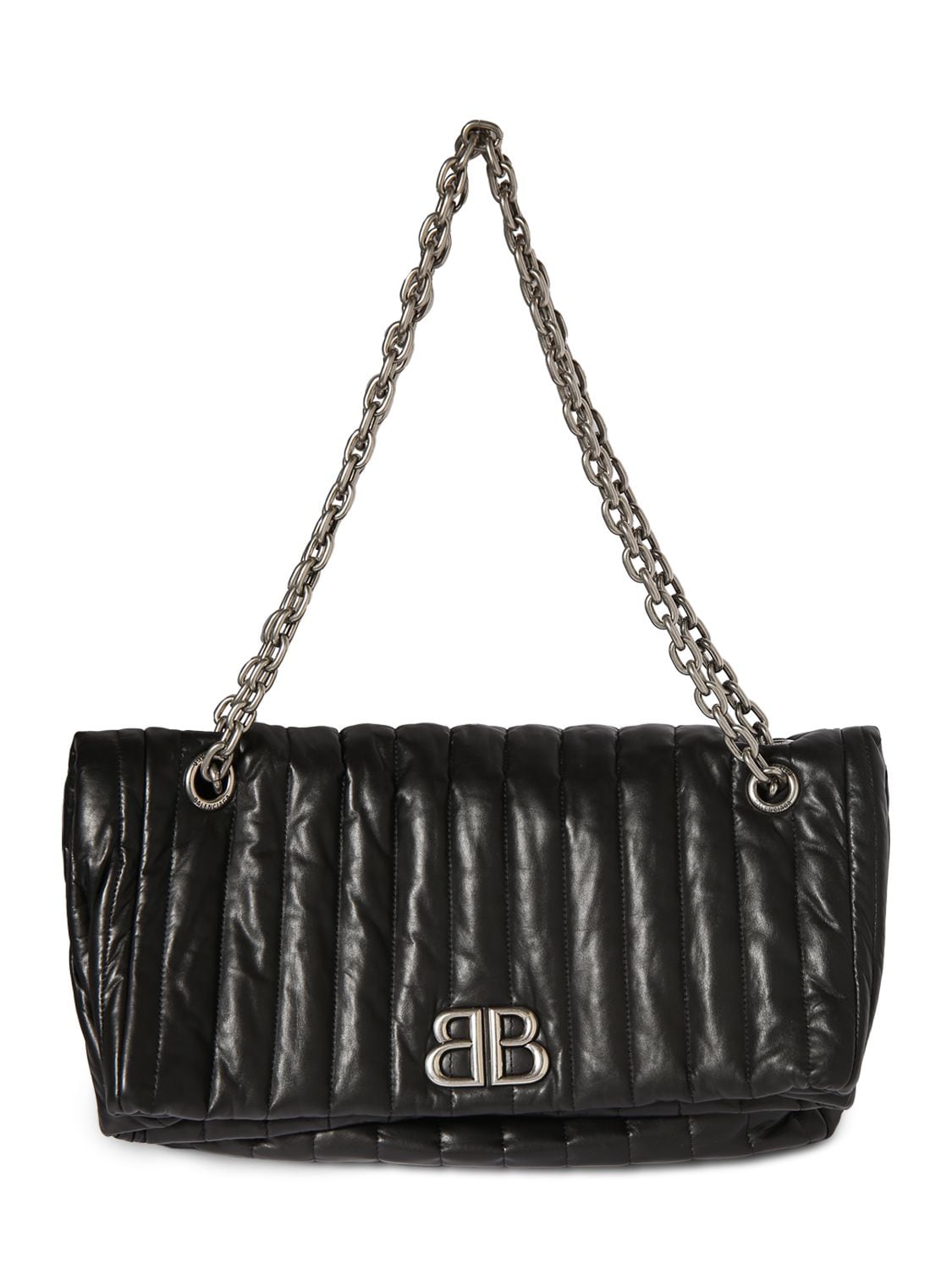 Medium Monaco Leather Shoulder Bag – WOMEN > BAGS > SHOULDER BAGS