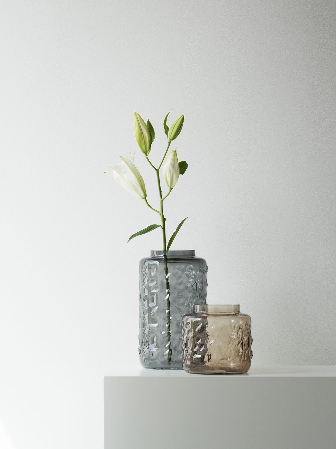 Shop Normann Copenhagen Tombola Vase In Grey