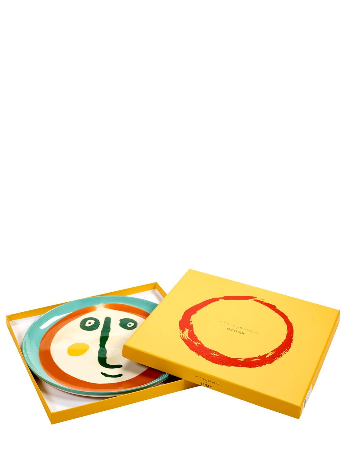 Serax Face 2 Feast Serving Plate In Multicolor