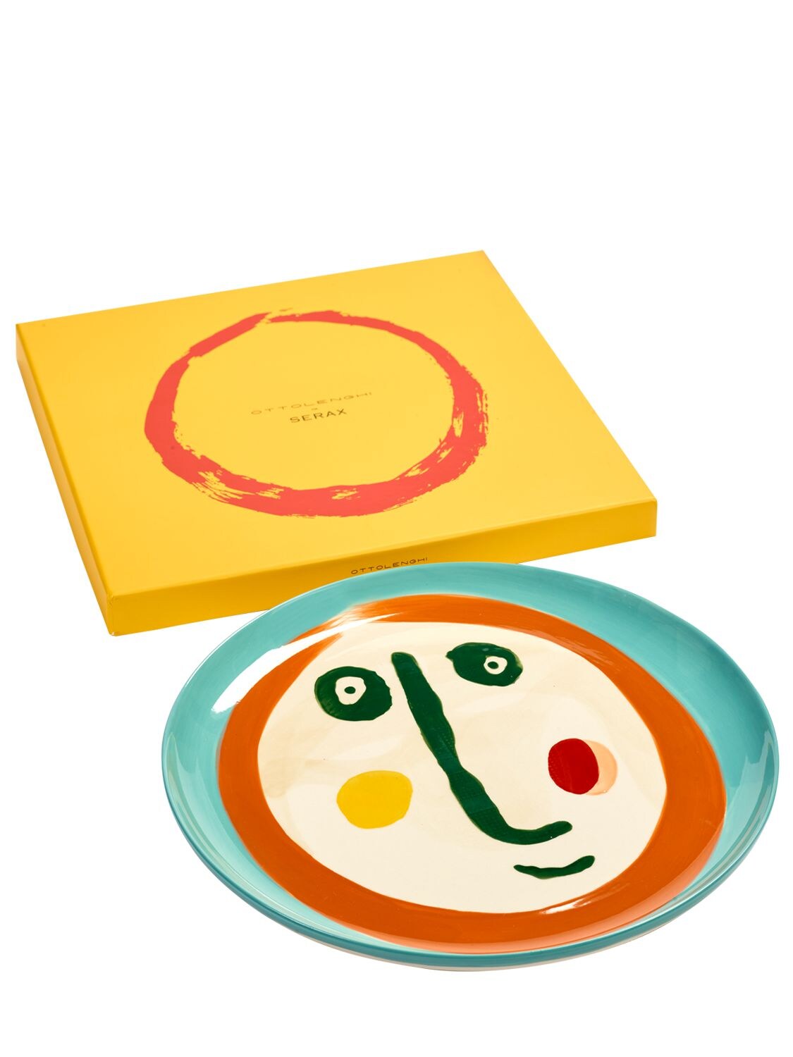 Serax Face 2 Feast Serving Plate In Multicolor