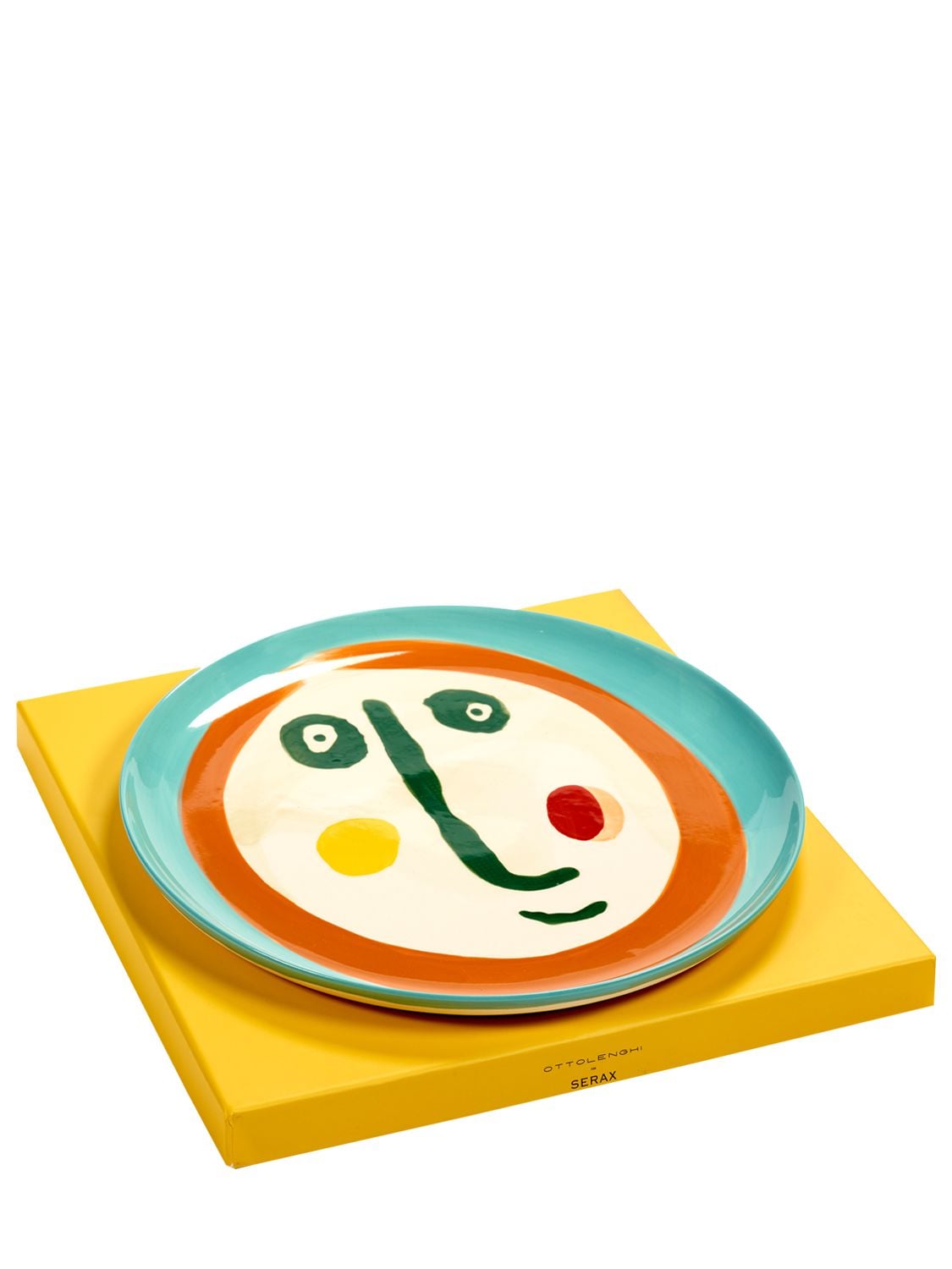 Serax Face 2 Feast Serving Plate In Multicolor