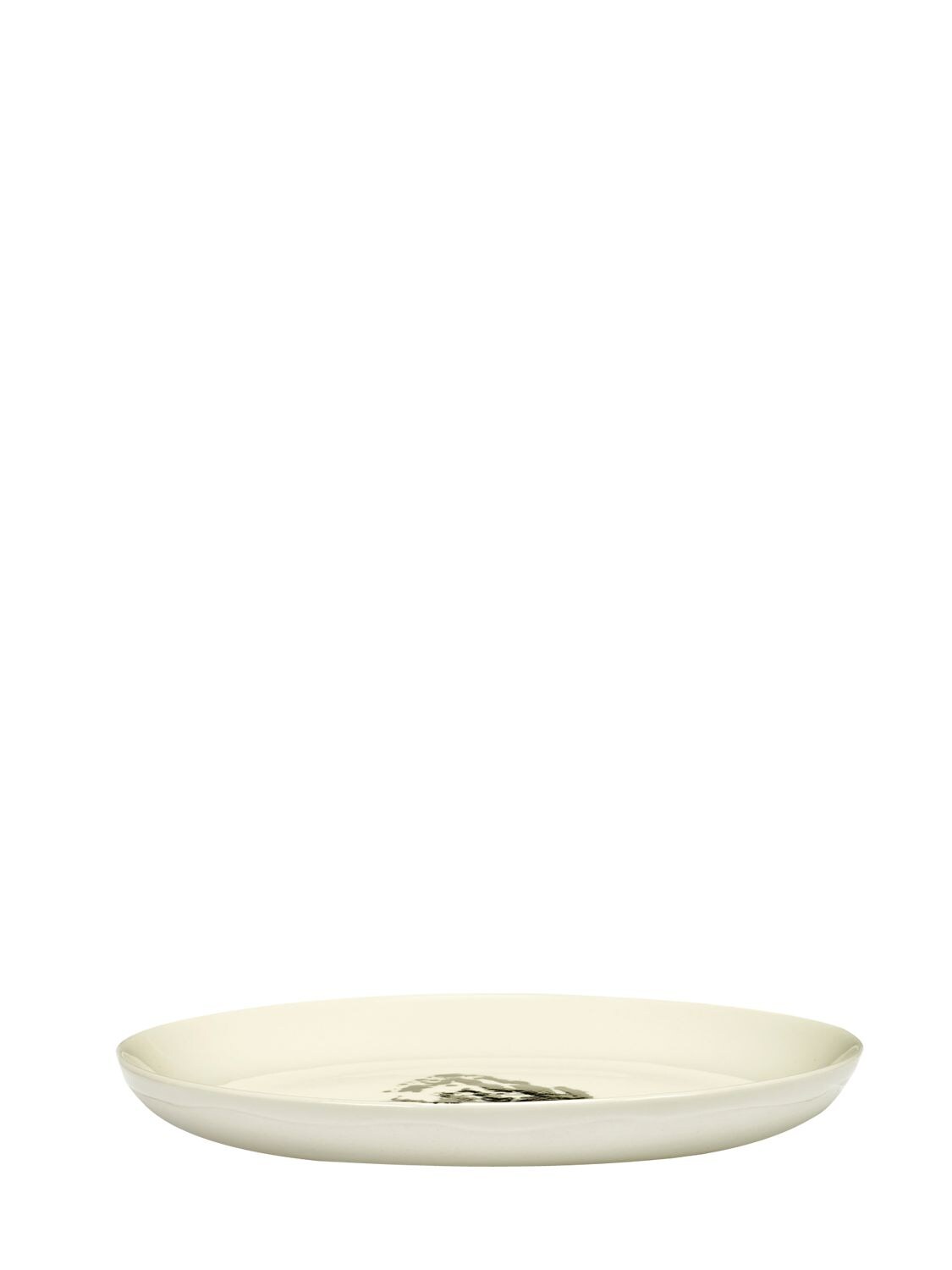 Serax Set Of 2 19cm Feast Black & White Plates In White