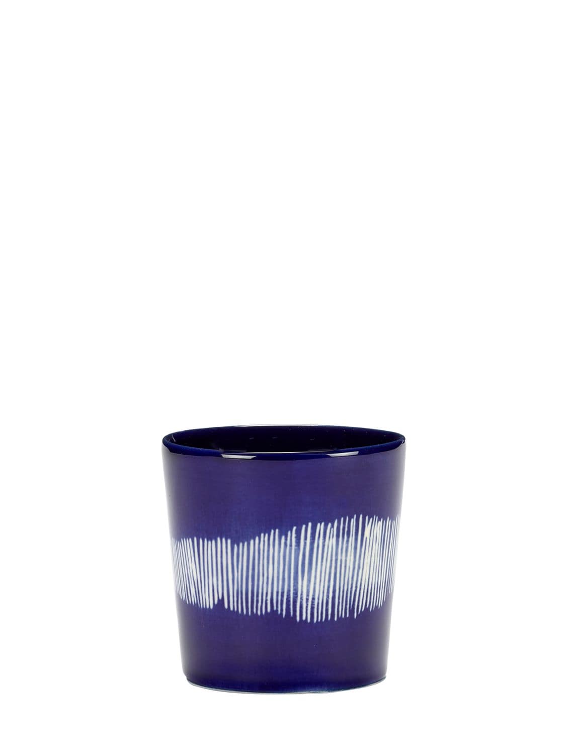 Image of Set Of 4 Blue White Feast Coffee Cups