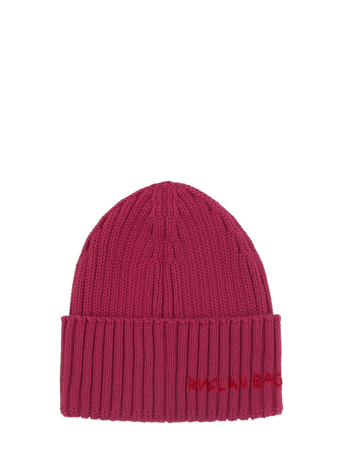 Image of Logo Embroidered Wool Beanie