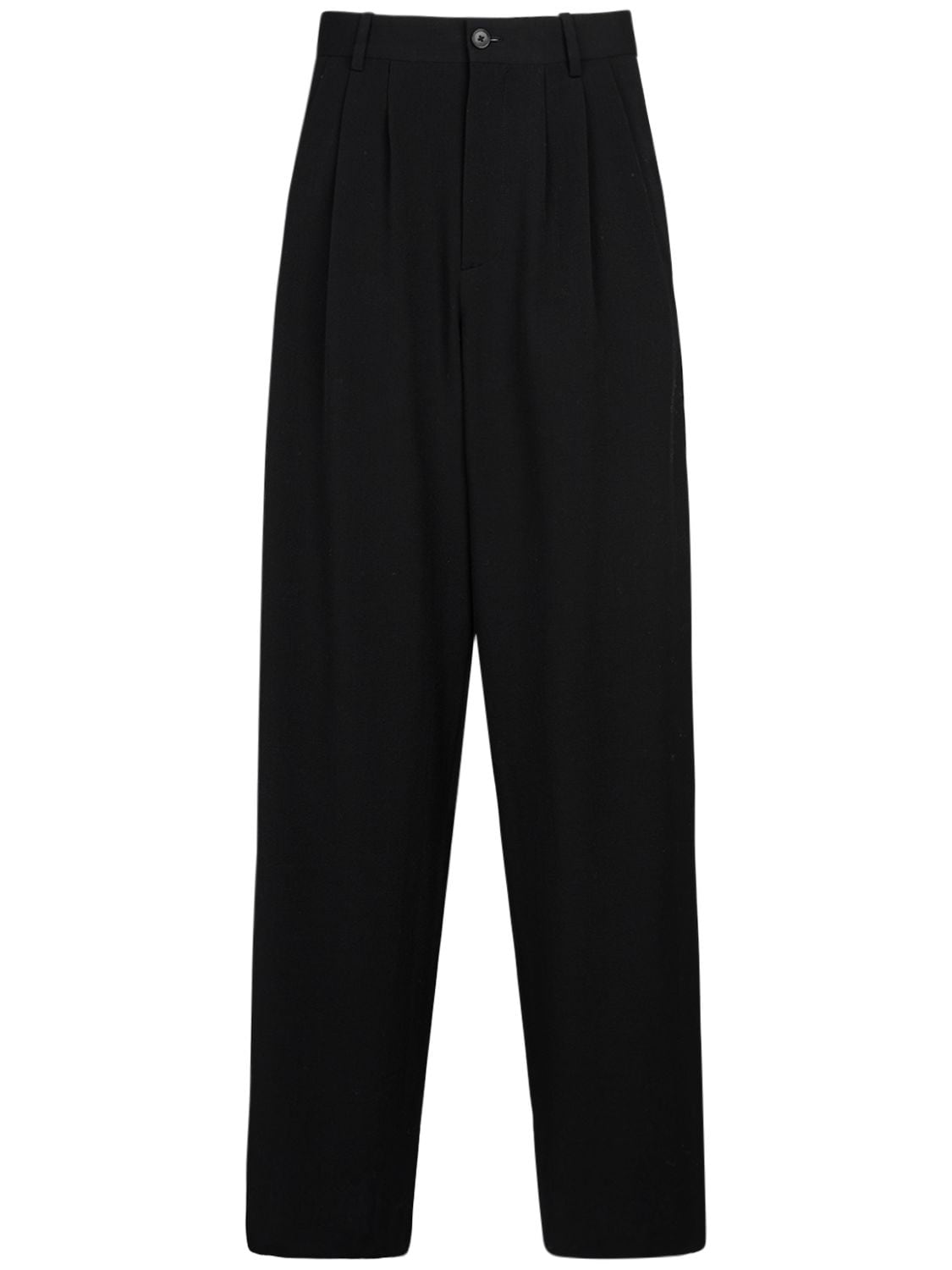 THE ROW RUFOS WOOL WIDE LEG PANTS