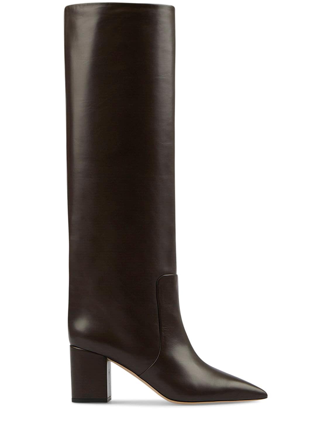 Paris Texas 70mm Anja Leather Boots In Black